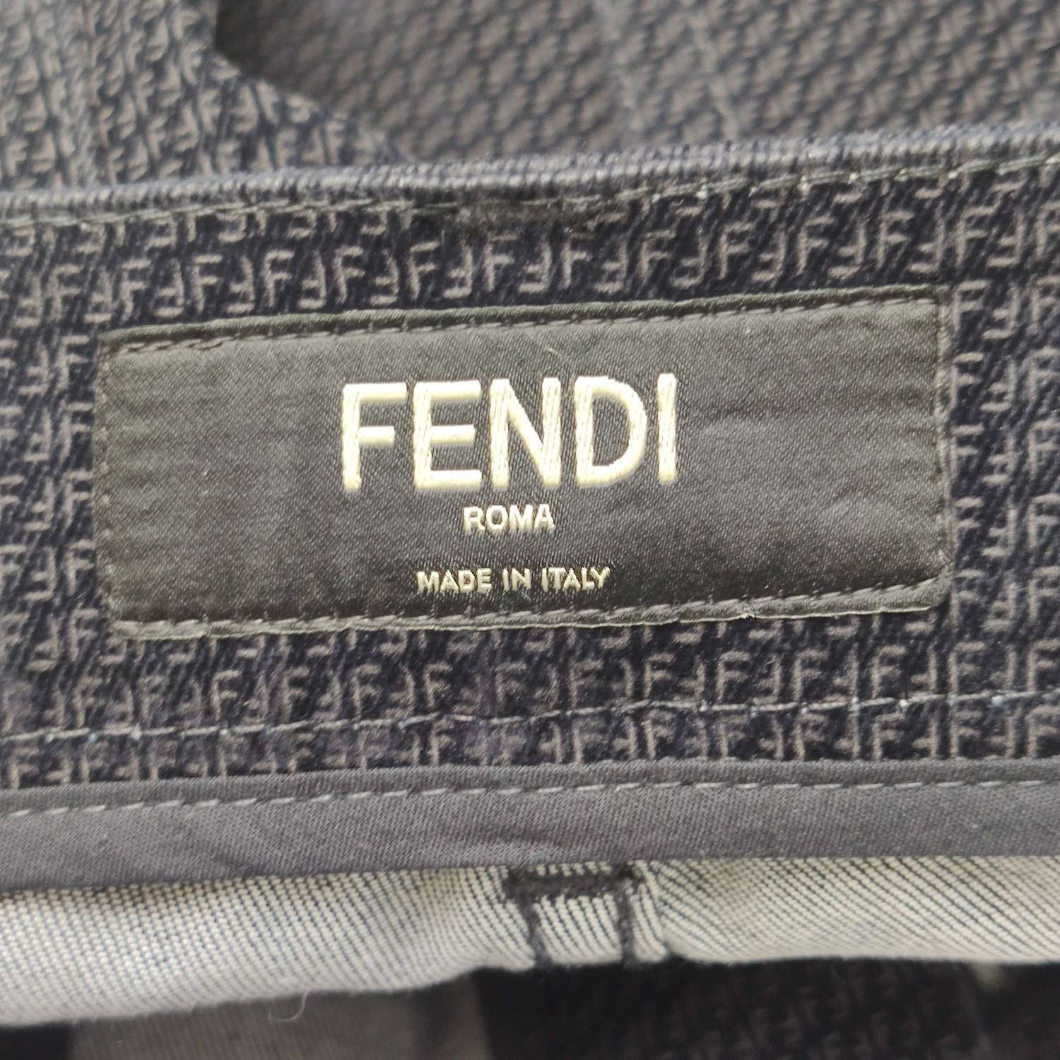 Fendi Fendi Monogram Slim Casual Pants Size 29 Size US 29 - 7 Thumbnail