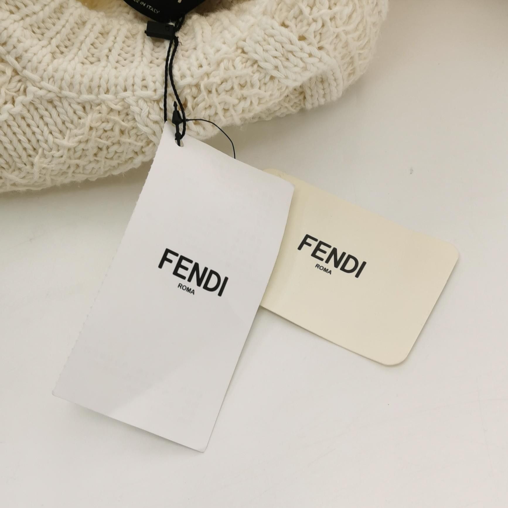 Fendi Fendi FF Pattern Cotton Linen Sweater IT 48 Size US M / EU 48-50 / 2 - 5 Thumbnail