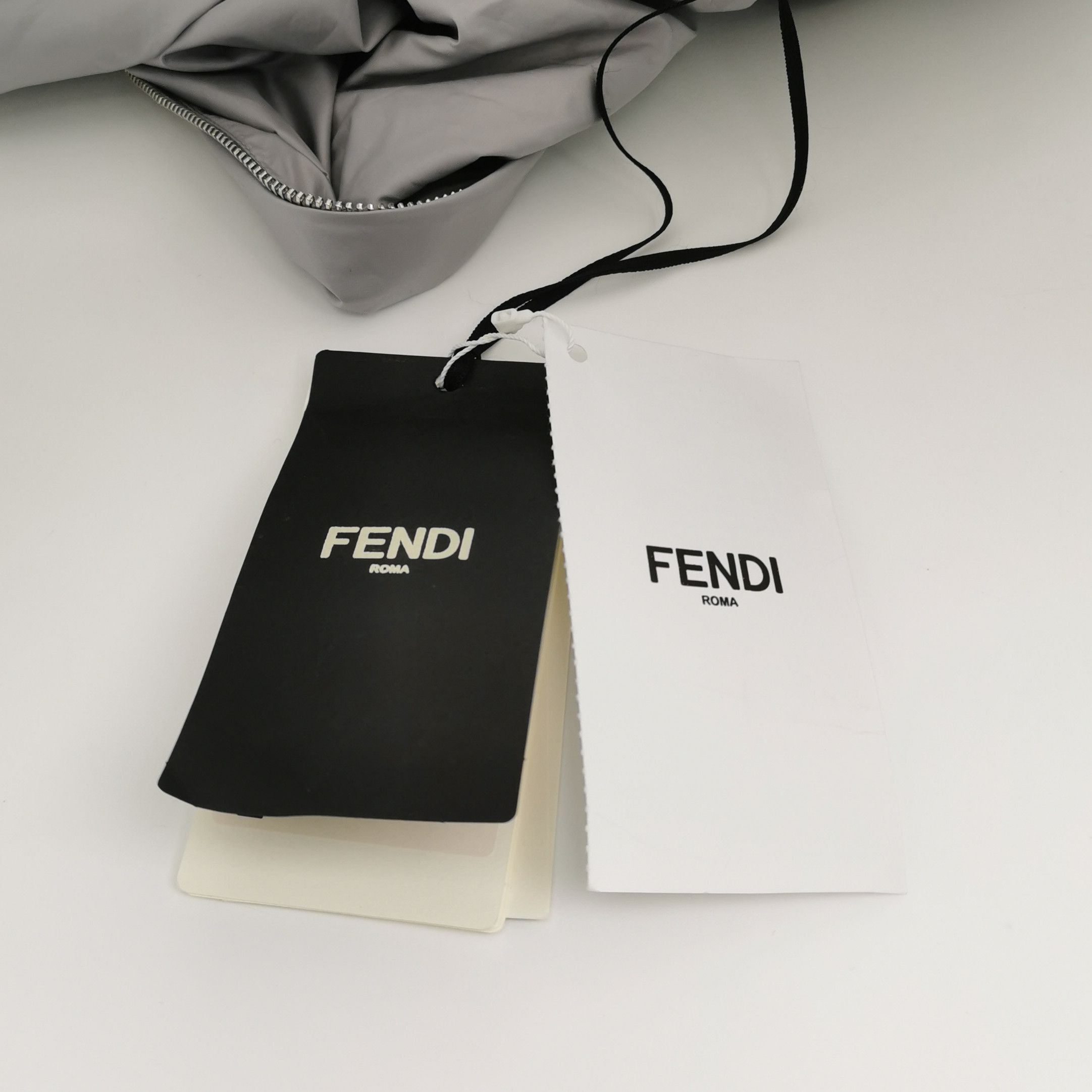 Fendi Fendi Logo Patch Lightweight Hooded Jacket 48 Size US M / EU 48-50 / 2 - 6 Thumbnail