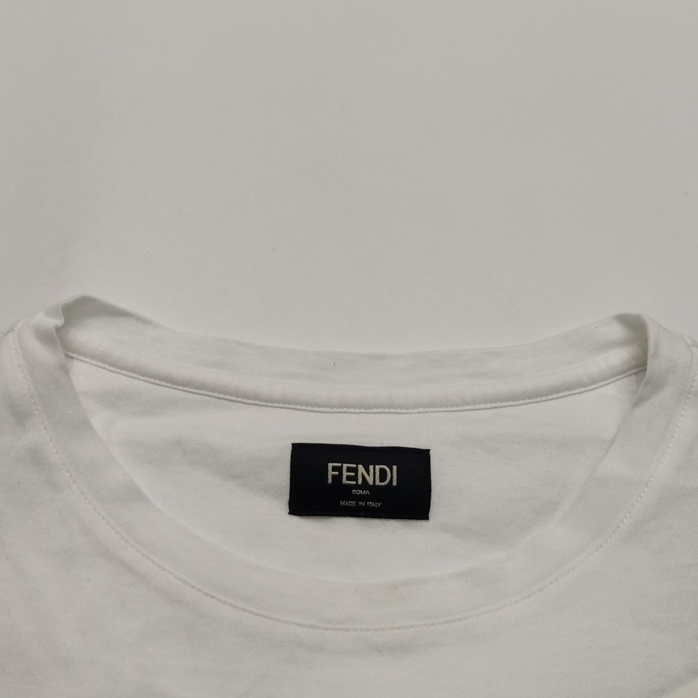 Fendi Fendi Chest Patch Logo T-Shirt US S Size US S / EU 44-46 / 1 - 10 Thumbnail