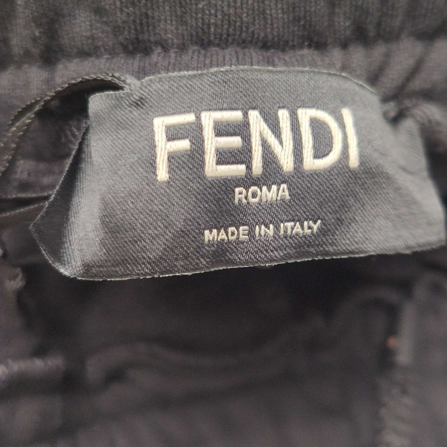 Fendi Fendi Logo Patch Cotton Joggers Size 34 Size US 34 / EU 50 - 7 Thumbnail