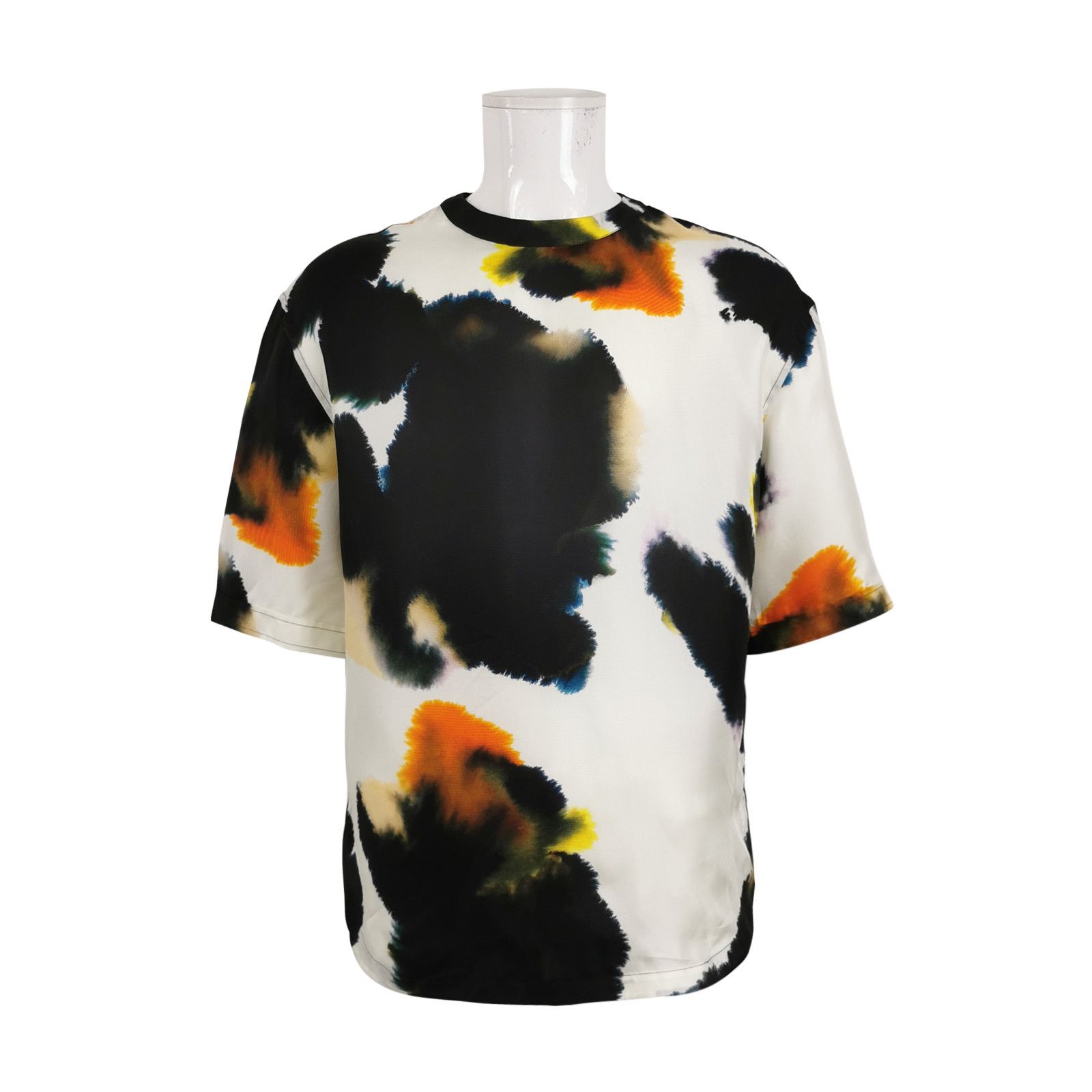 Fendi Fendi Watercolor Print Silk T-Shirt S Size US S / EU 44-46 / 1 - 2 Thumbnail