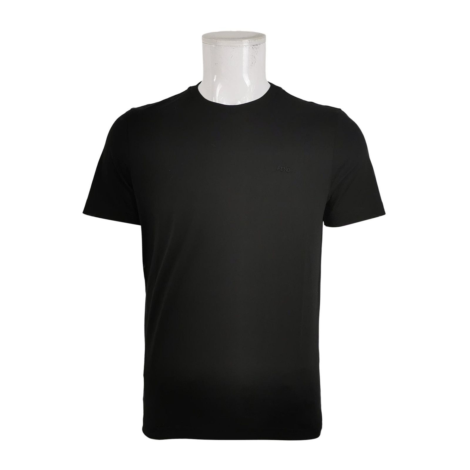 Fendi Fendi Tonal Embroidered Logo T-Shirt Size 48 Size US M / EU 48-50 / 2 - 2 Thumbnail