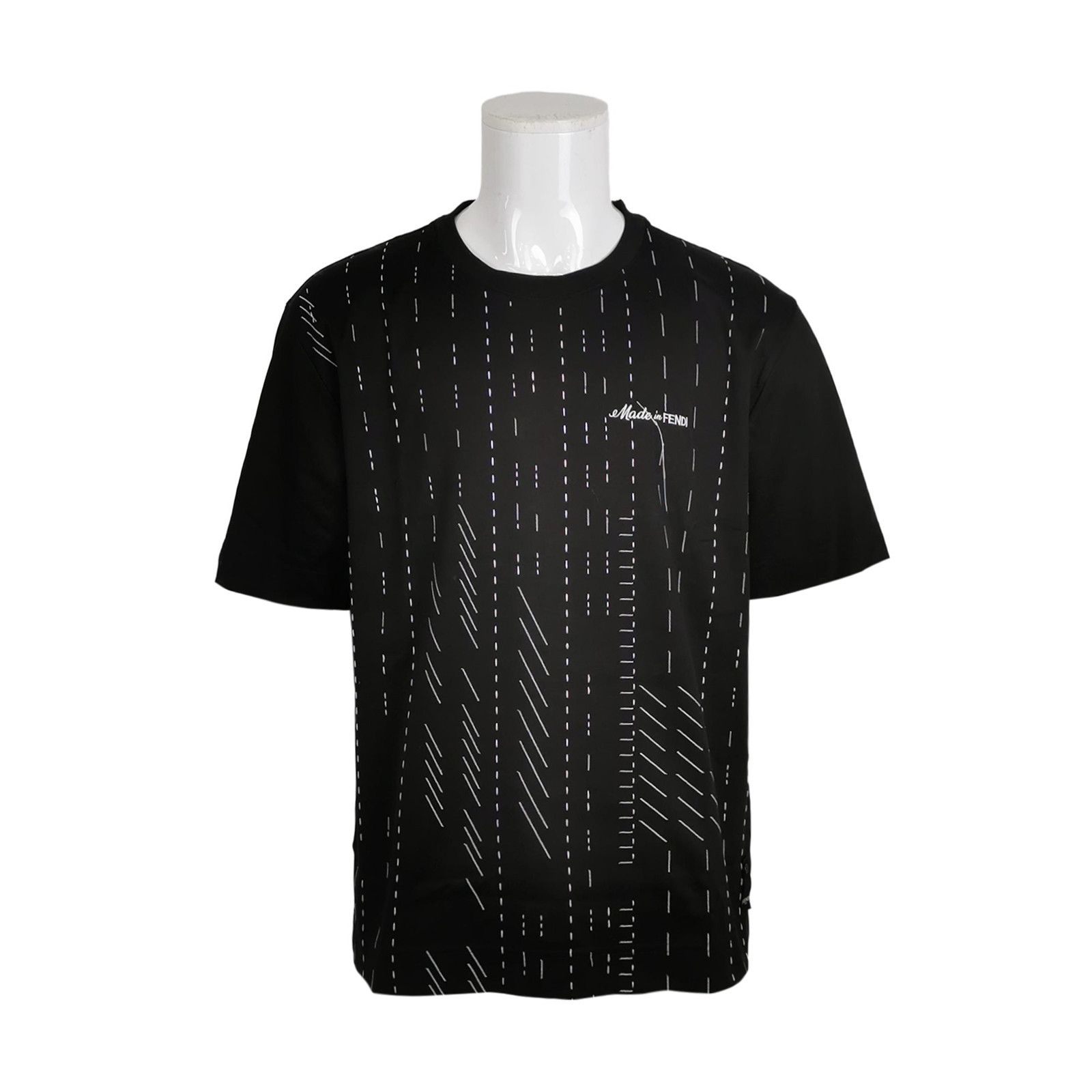 Fendi Fendi Stitched Script Logo T-Shirt L Size US L / EU 52-54 / 3 - 2 Thumbnail