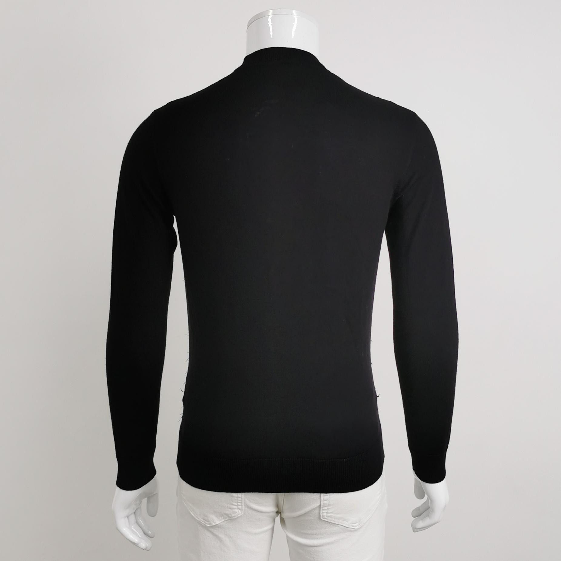 Fendi Fendi Sequin Logo Wool Sweater Size S Size US S / EU 44-46 / 1 - 3 Thumbnail
