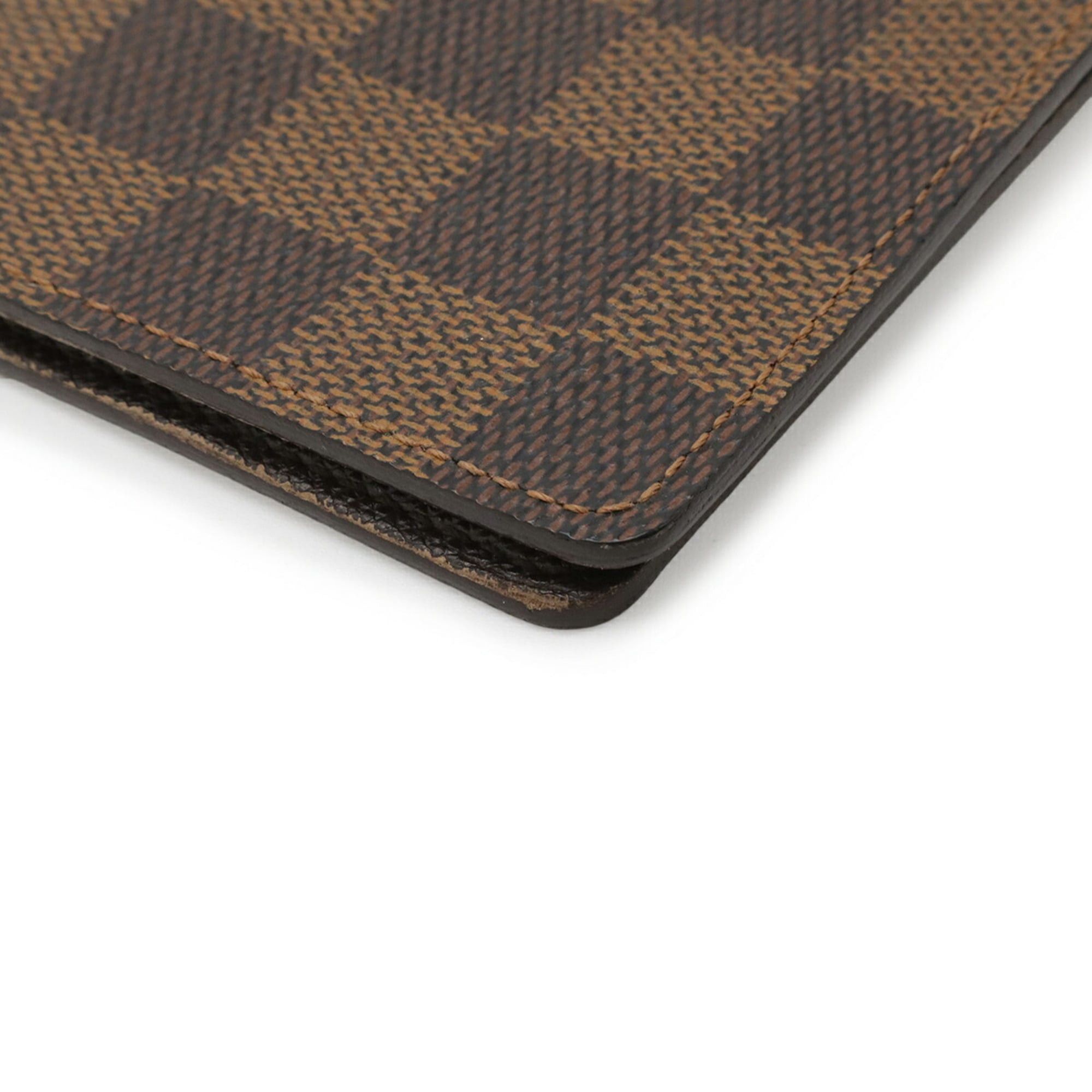 Louis Vuitton LOUIS VUITTON Damier Porte de Cartes Vertical Business Card Holder/Card Case/Pass Case N60533 Size ONE SIZE - 4 Thumbnail