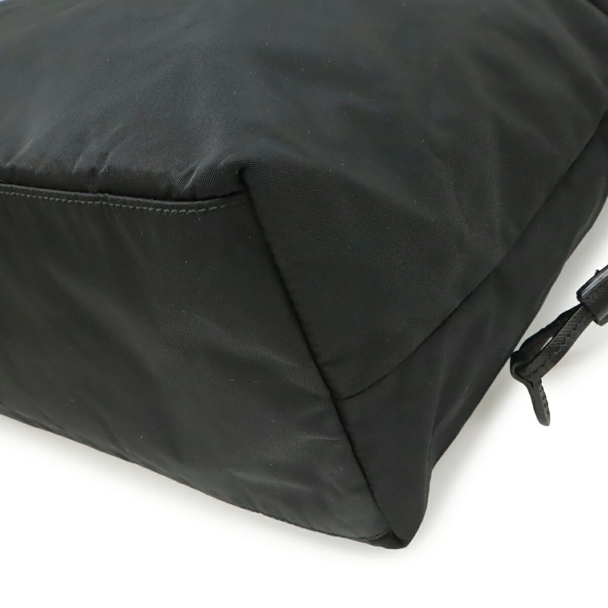 Prada PRADA Tote Bag Shoulder Nylon Leather Black NERO BR3924 Size ONE SIZE - 4 Thumbnail