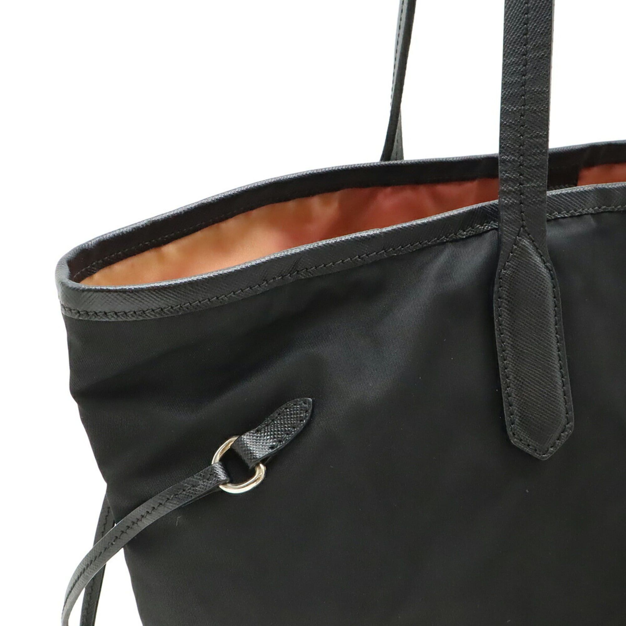 Prada PRADA Tote Bag Shoulder Nylon Leather Black NERO BR3924 Size ONE SIZE - 5 Thumbnail