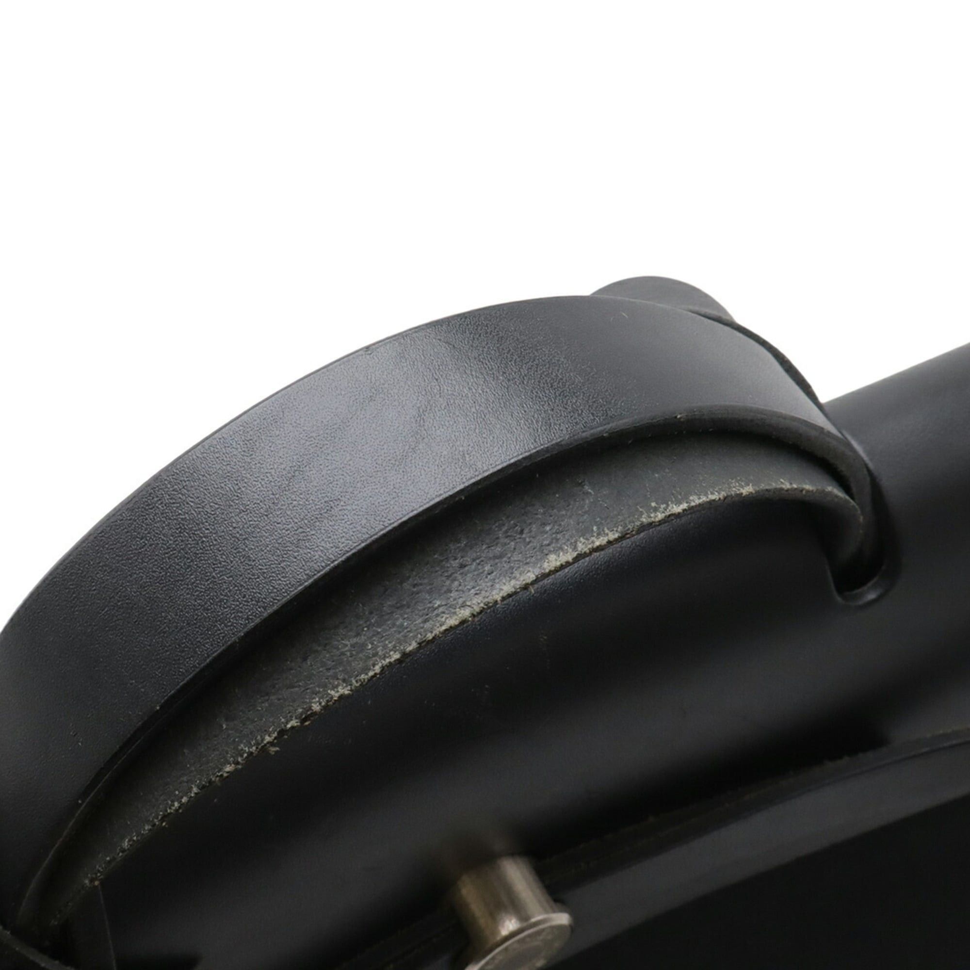 Hermes HERMES Herbag MM Handbag Shoulder Bag Toile Officier Canvas Leather Black □D Stamp Size ONE SIZE - 5 Thumbnail