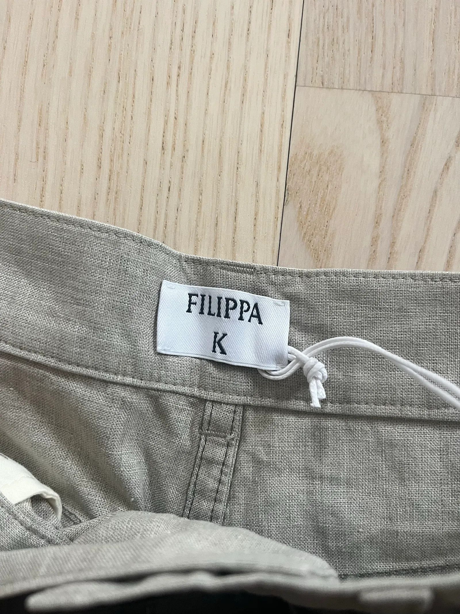 Filippa K Filippa K Straight Metallic Trousers Pants Size 26" / US 2 / IT 38 - 3 Thumbnail