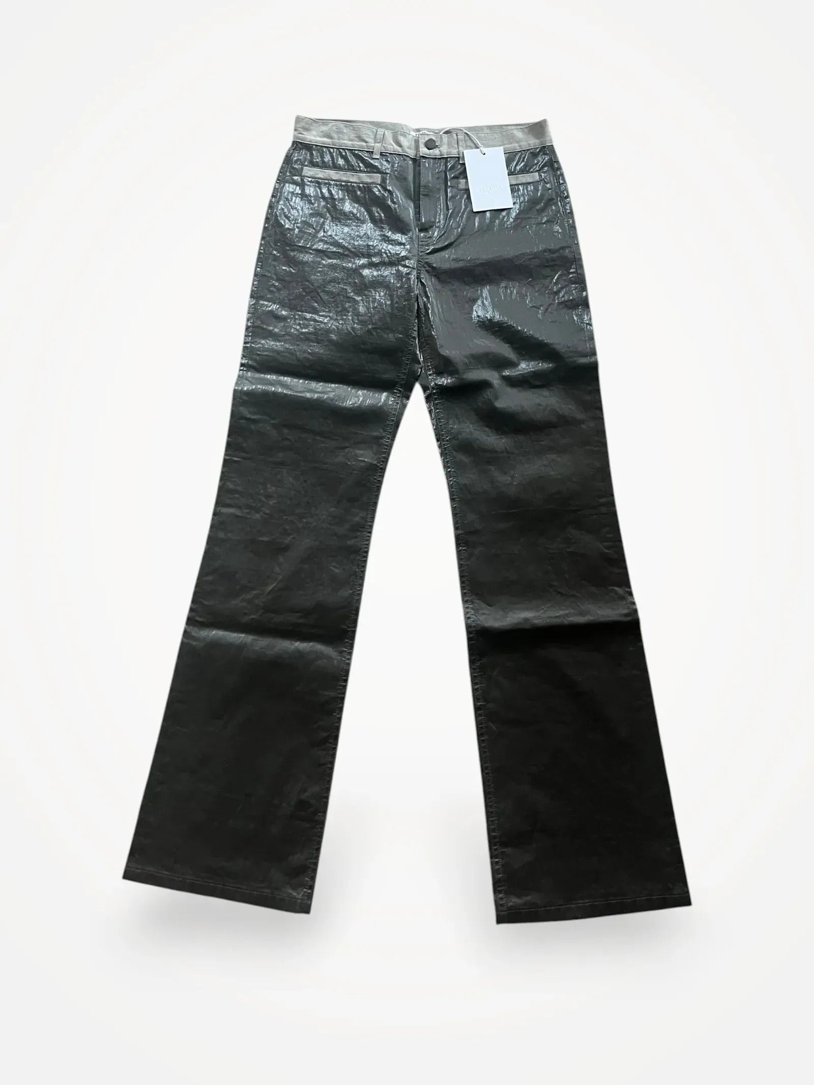 Filippa K Filippa K Straight Metallic Trousers Pants Size 26" / US 2 / IT 38 - 2 Thumbnail