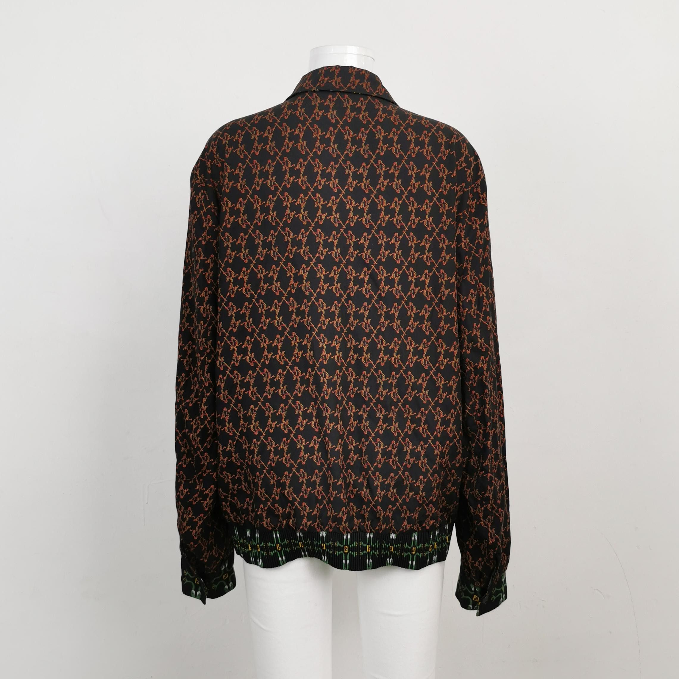 Fendi Fendi Reversible Monogram Blouson Jacket IT 52 Size US L / EU 52-54 / 3 - 5 Thumbnail