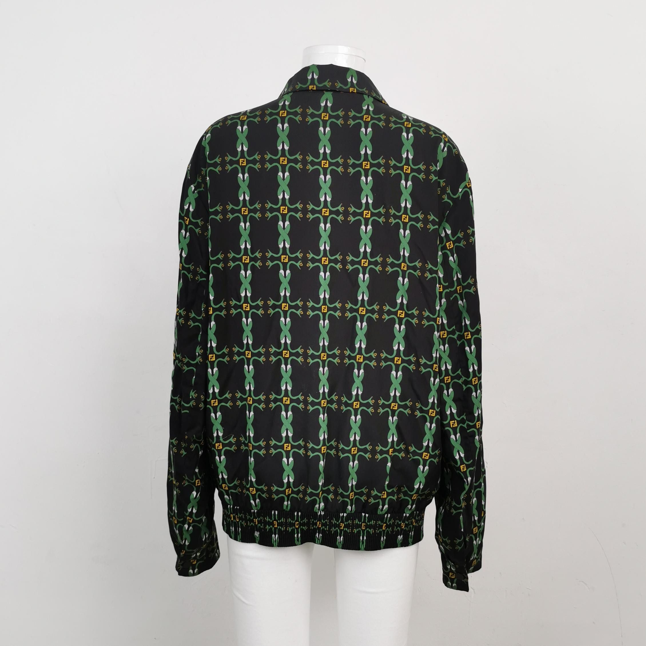 Fendi Fendi Reversible Monogram Blouson Jacket IT 52 Size US L / EU 52-54 / 3 - 3 Thumbnail