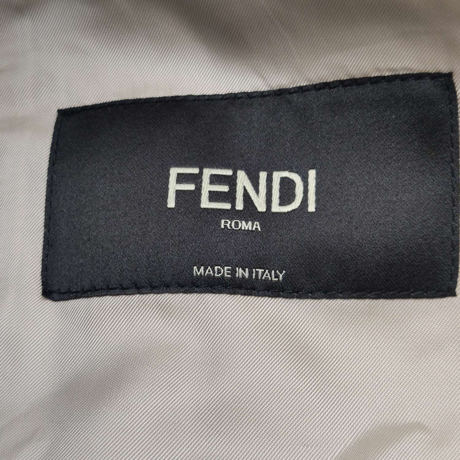 Fendi Fendi Zip-Back Wool Blend Blazer 40R Size 40R - 9 Thumbnail