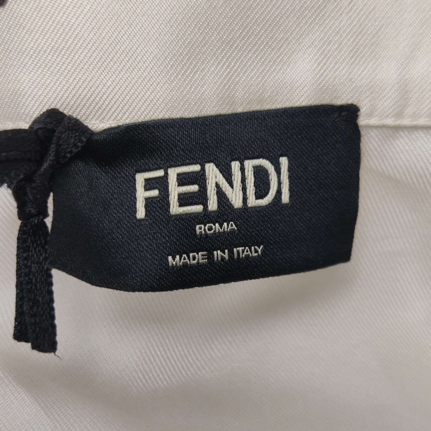 Fendi Fendi Zodiac Print Silk Short Sleeve Shirt 40 Size US M / EU 48-50 / 2 - 6 Thumbnail