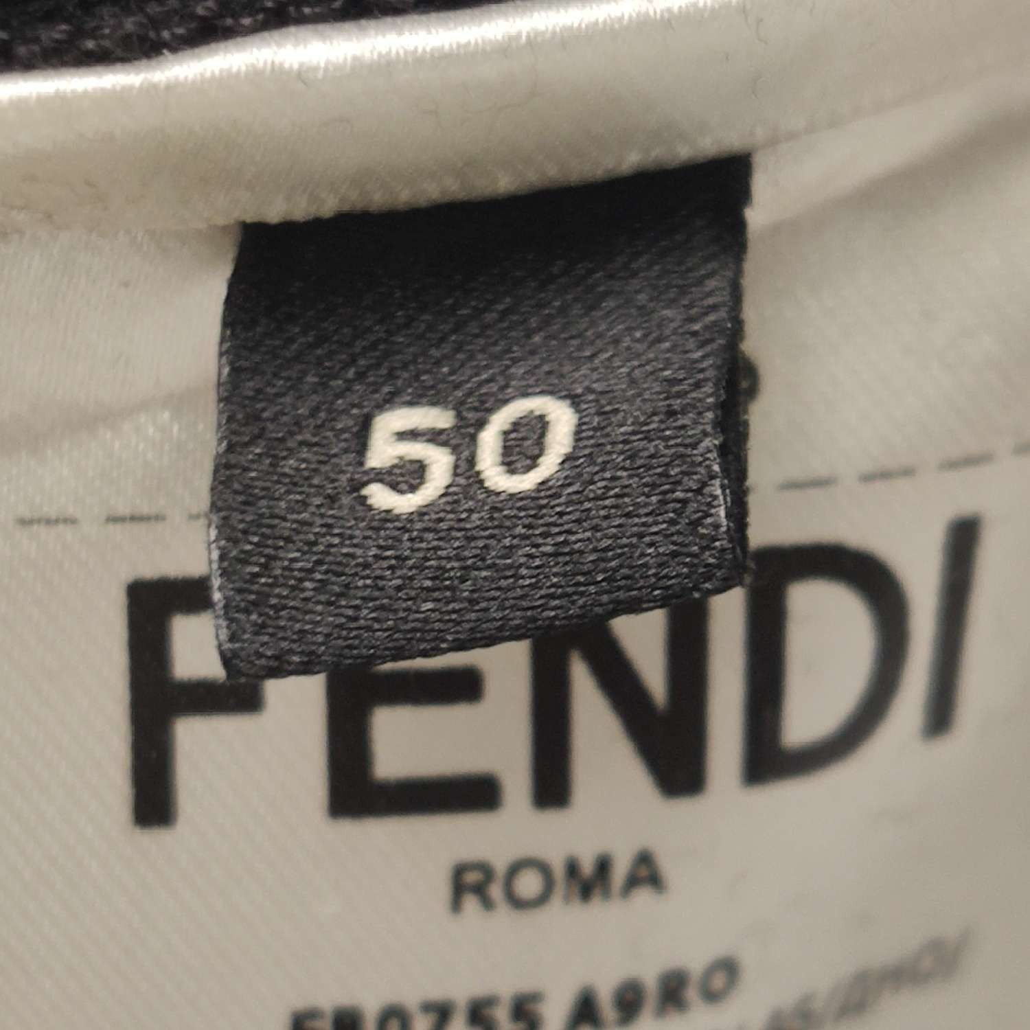 Fendi Fendi Cotton Logo Patch Joggers IT 50 Size US 34 / EU 50 - 9 Thumbnail