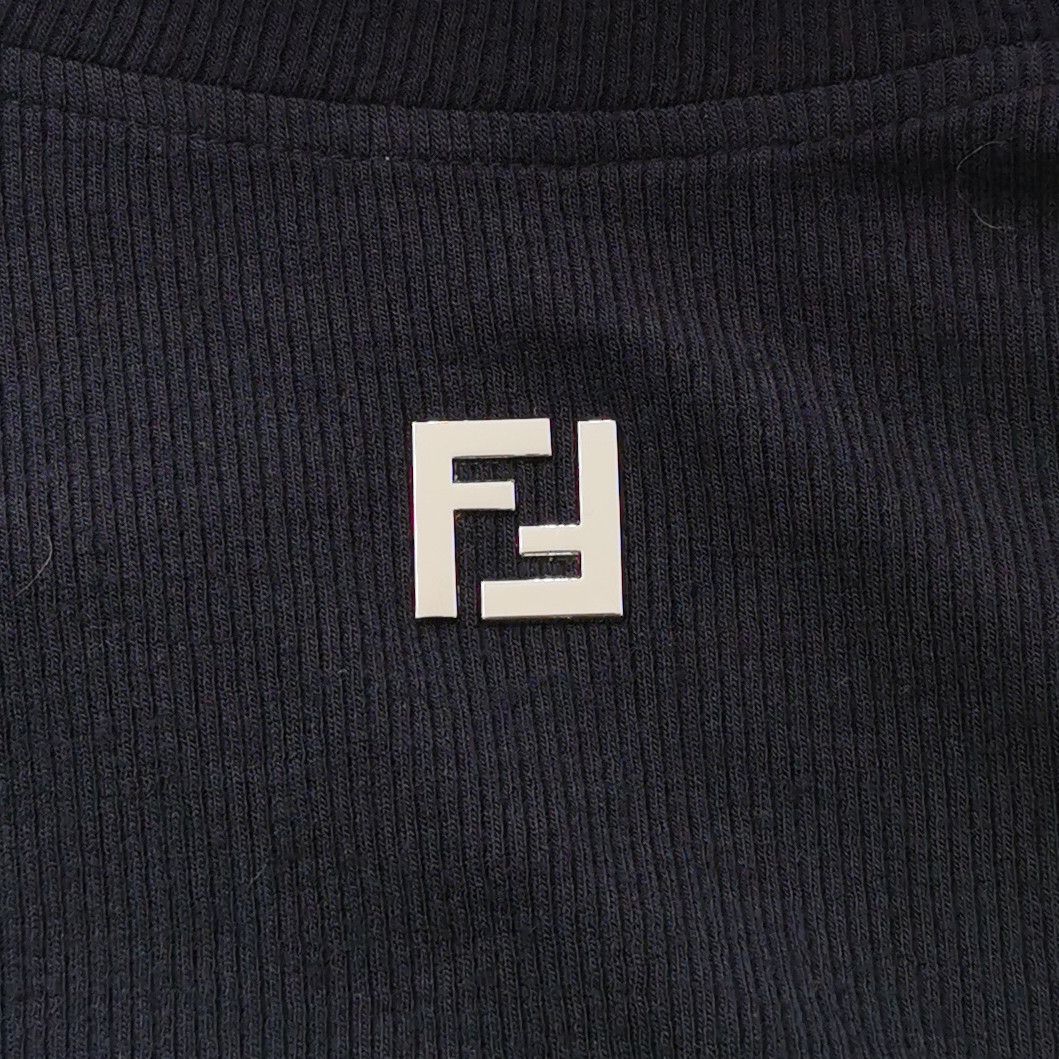 Fendi Fendi Spliced Wool Blend Crewneck Sweater Size S Size US S / EU 44-46 / 1 - 4 Thumbnail