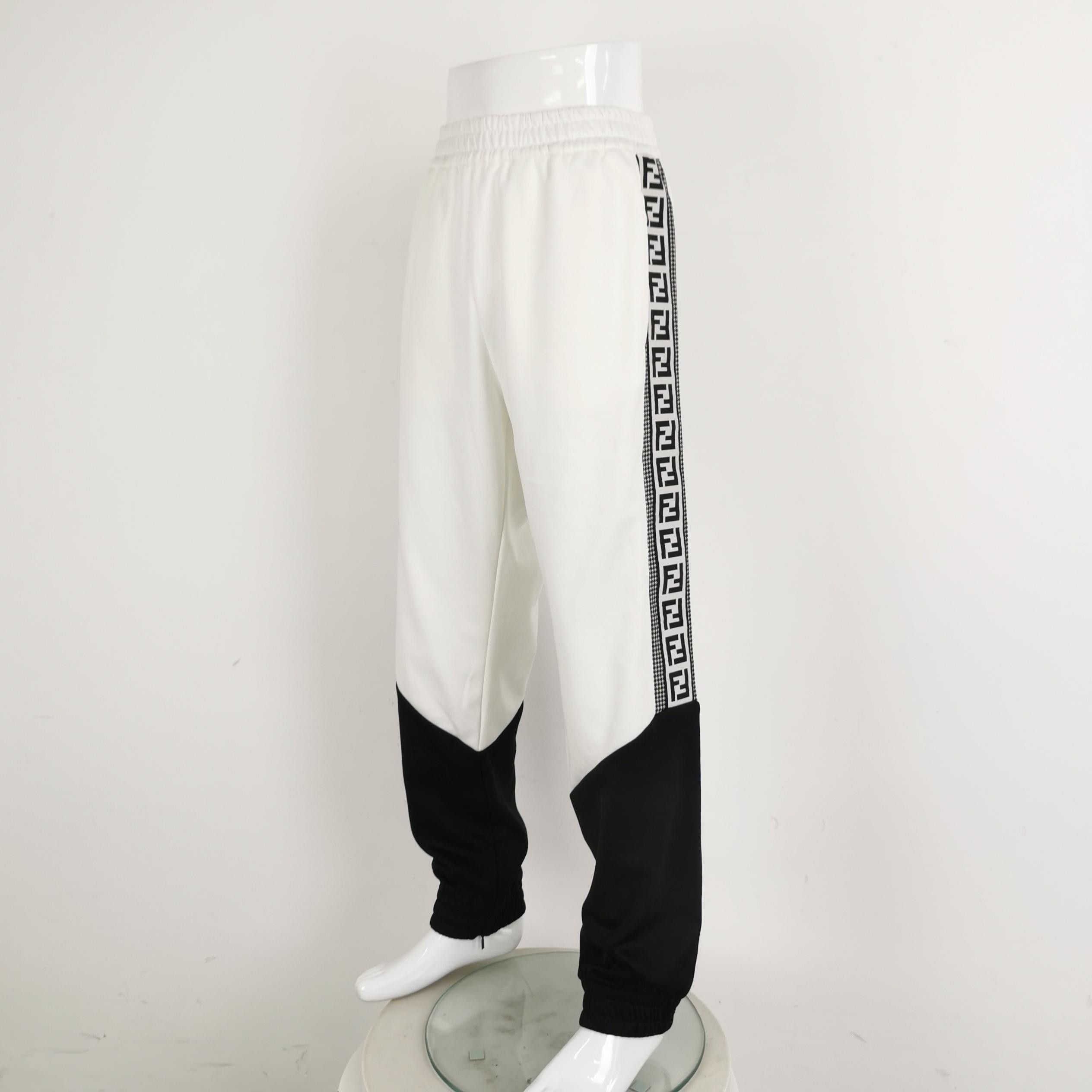 Fendi Fendi Logo Tape Colorblock Sweatpants XL Size US 36 / EU 52 - 3 Thumbnail