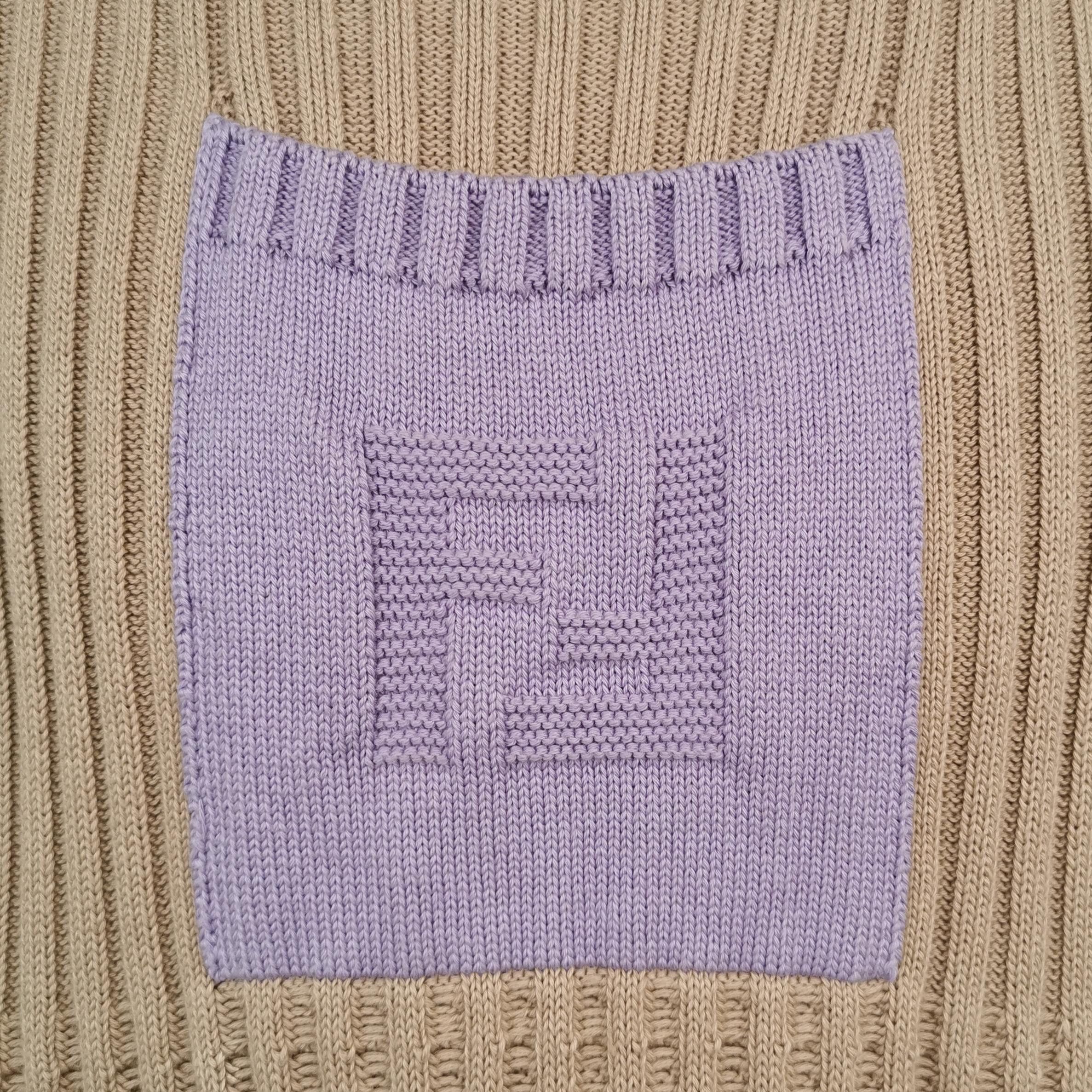 Fendi Fendi FF Logo Patch Ribbed Knit Sweater 50 Size US M / EU 48-50 / 2 - 4 Thumbnail