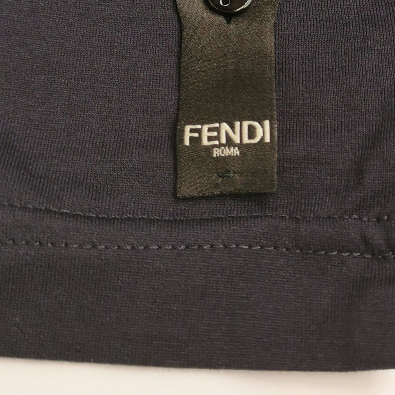 Fendi Fendi Monster Eye Leather Patch T-Shirt Size 44 Size US S / EU 44-46 / 1 - 4 Thumbnail