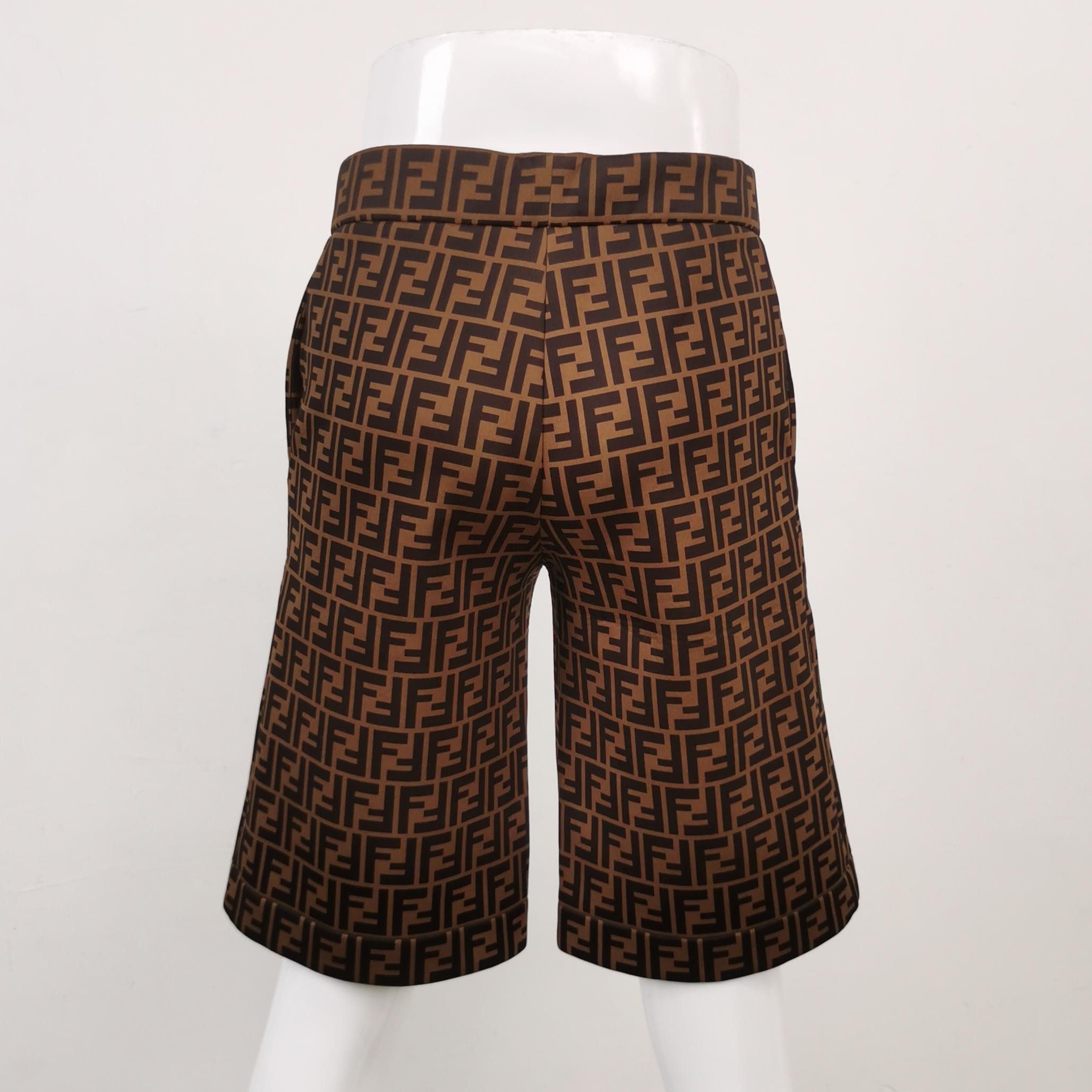 Fendi Fendi FF Monogram Shorts Size 29 Size US 29 - 3 Thumbnail