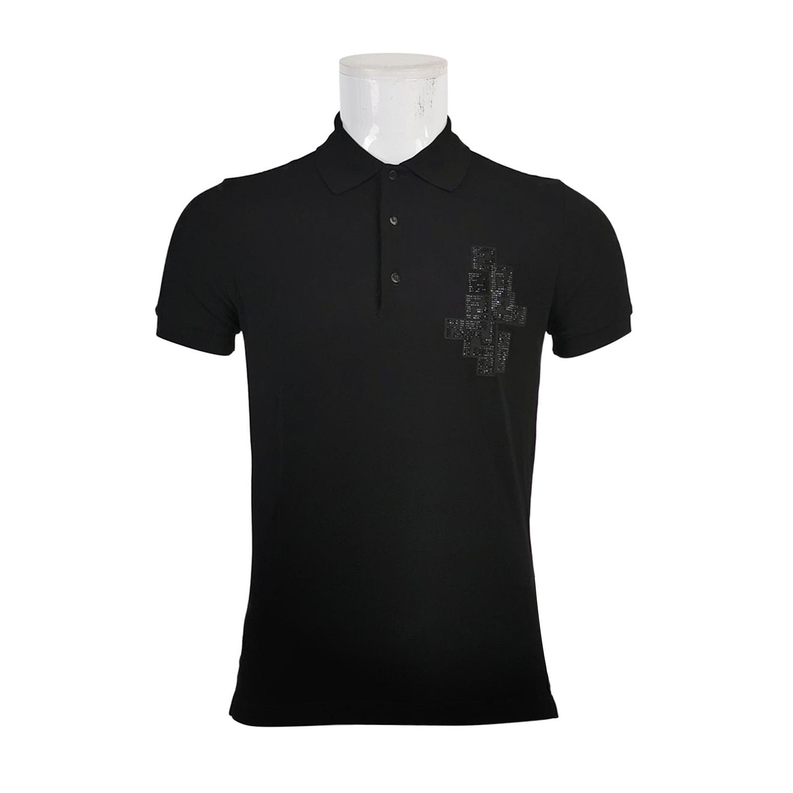 Fendi Fendi Embellished FF Logo Polo Shirt XS Size US XS / EU 42 / 0 - 2 Thumbnail