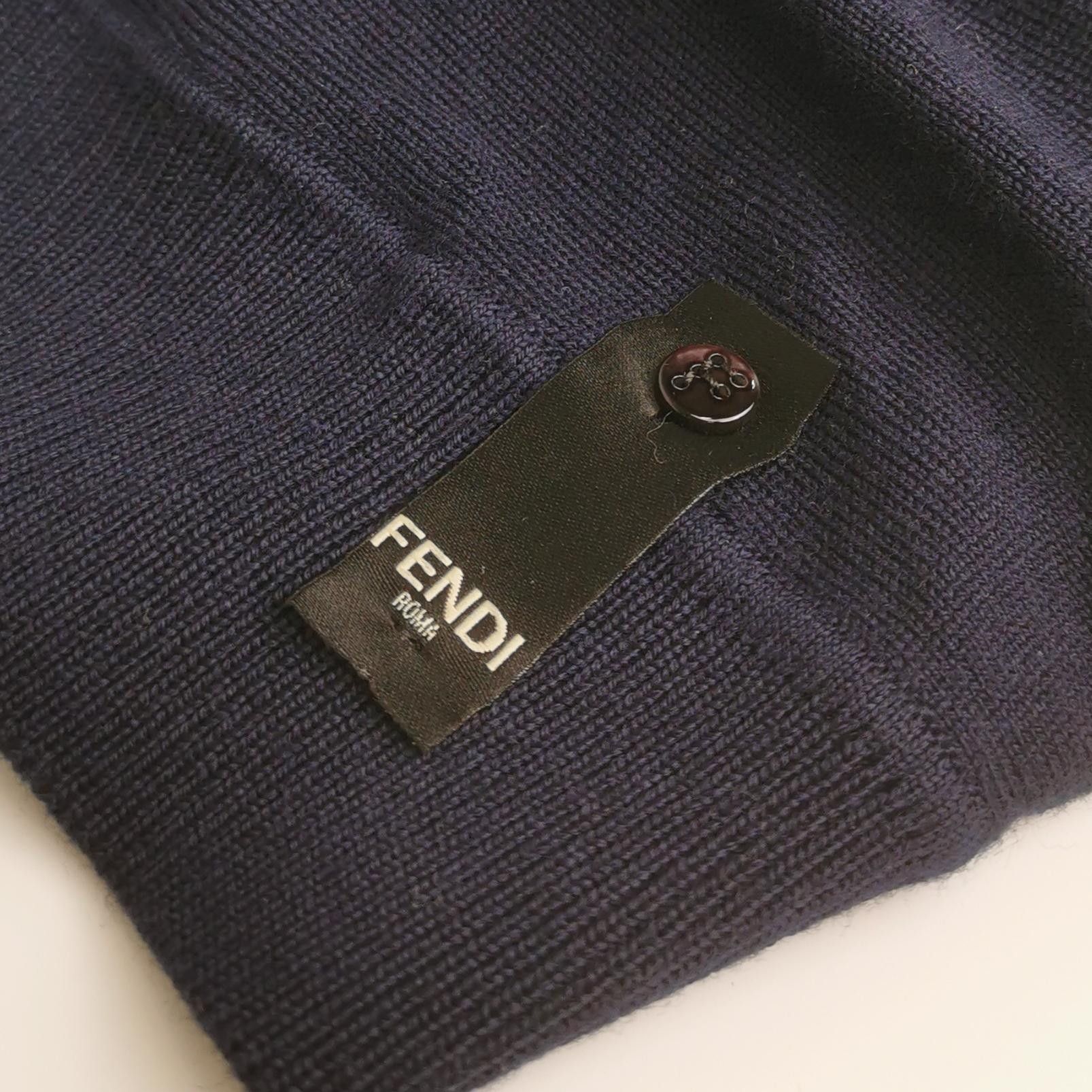 Fendi Fendi Landscape Monogram Knit Sweater IT 44 Size US S / EU 44-46 / 1 - 4 Thumbnail
