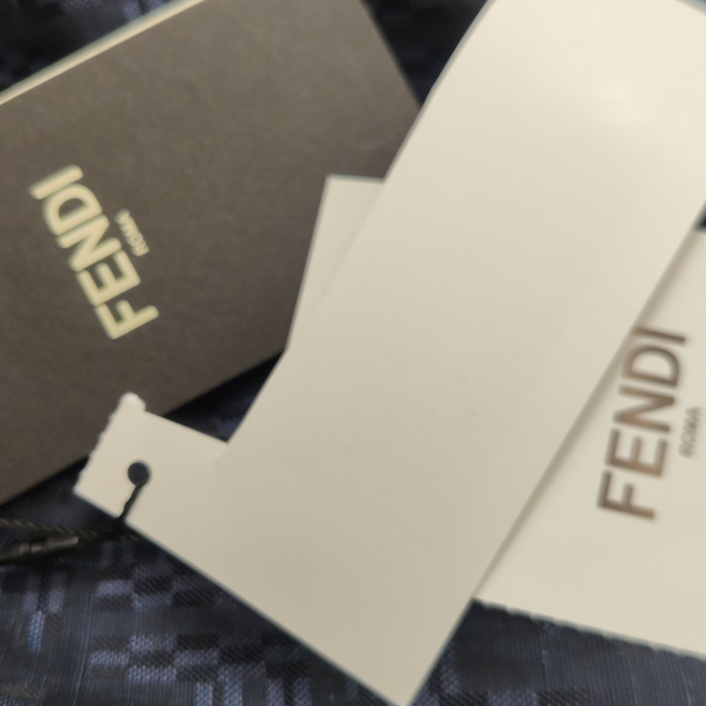 Fendi Fendi FF Monogram Jacquard Linen-Wool Jacket 46 Size US S / EU 44-46 / 1 - 12 Thumbnail