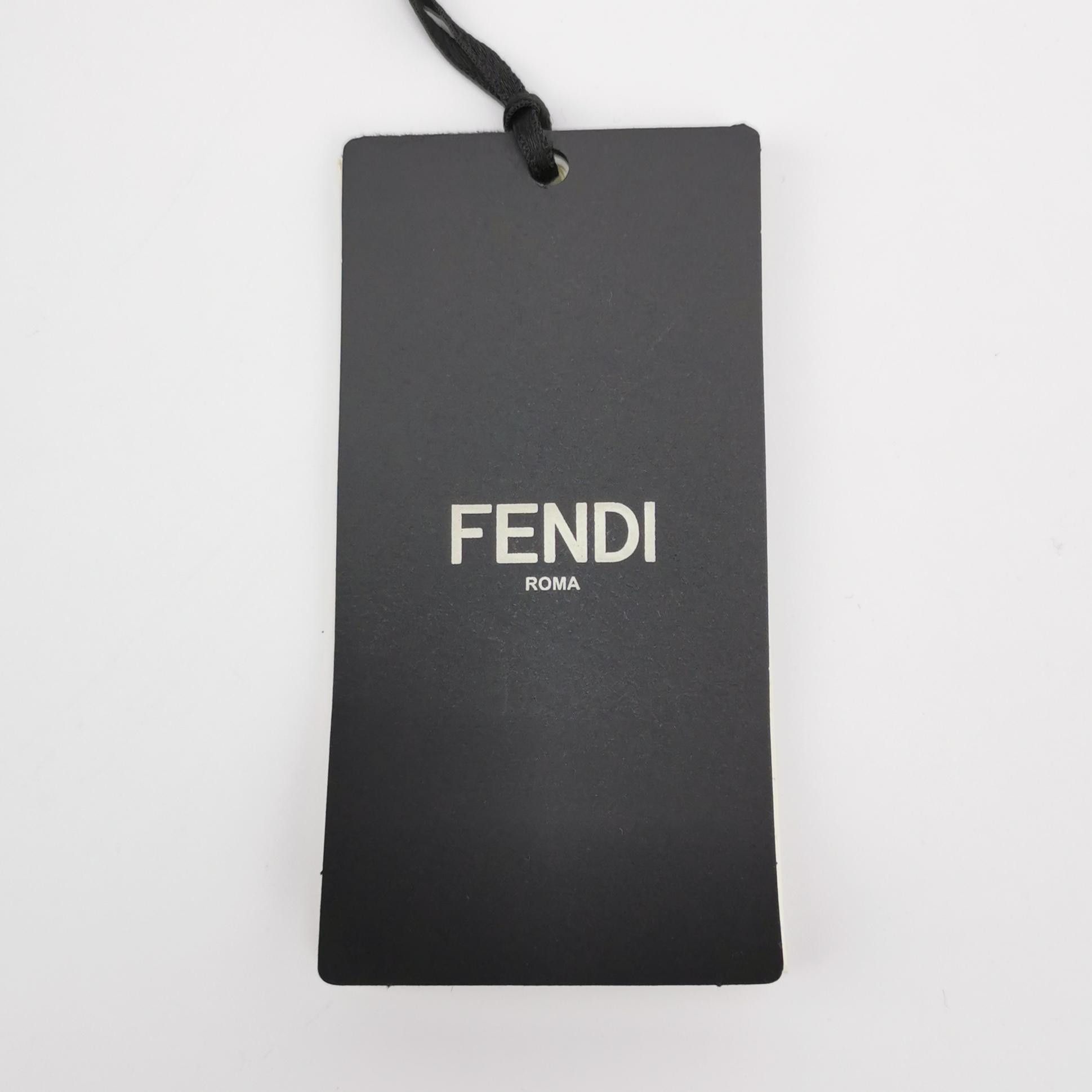 Fendi Fendi Intarsia Big Logo Virgin Wool Sweater Size 50 Size US M / EU 48-50 / 2 - 7 Thumbnail