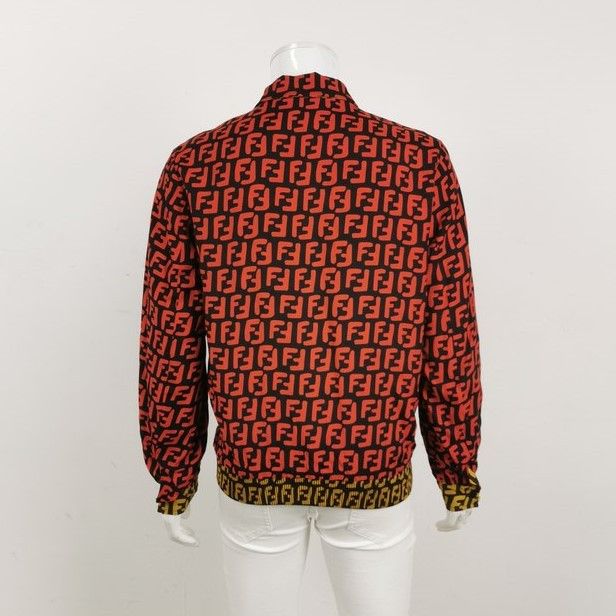 Fendi Fendi Reversible FF Monogram Silk Jacket Size 50 Size US M / EU 48-50 / 2 - 5 Thumbnail