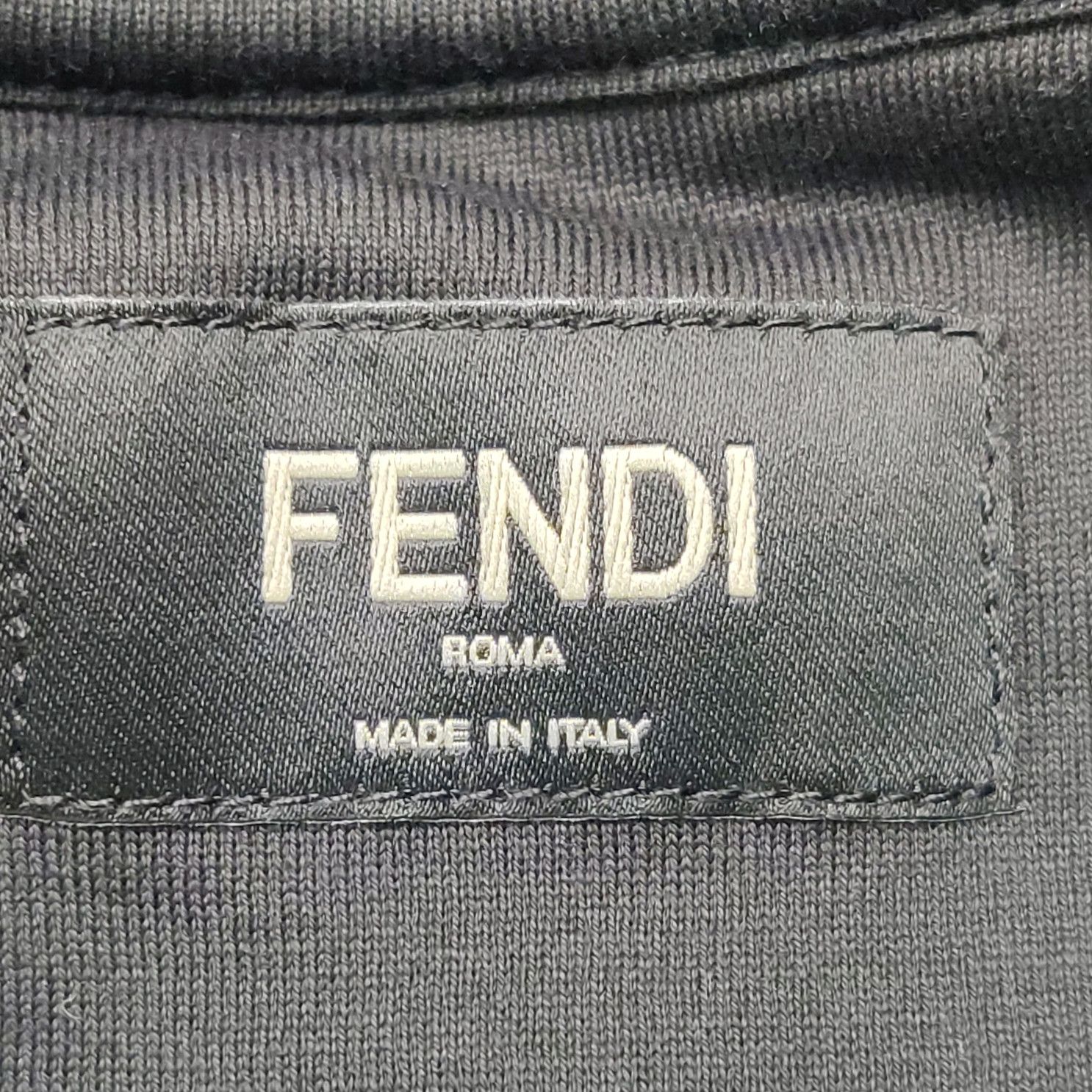 Fendi Fendi Striped FF Logo Knitted T-Shirt L Size US L / EU 52-54 / 3 - 6 Thumbnail