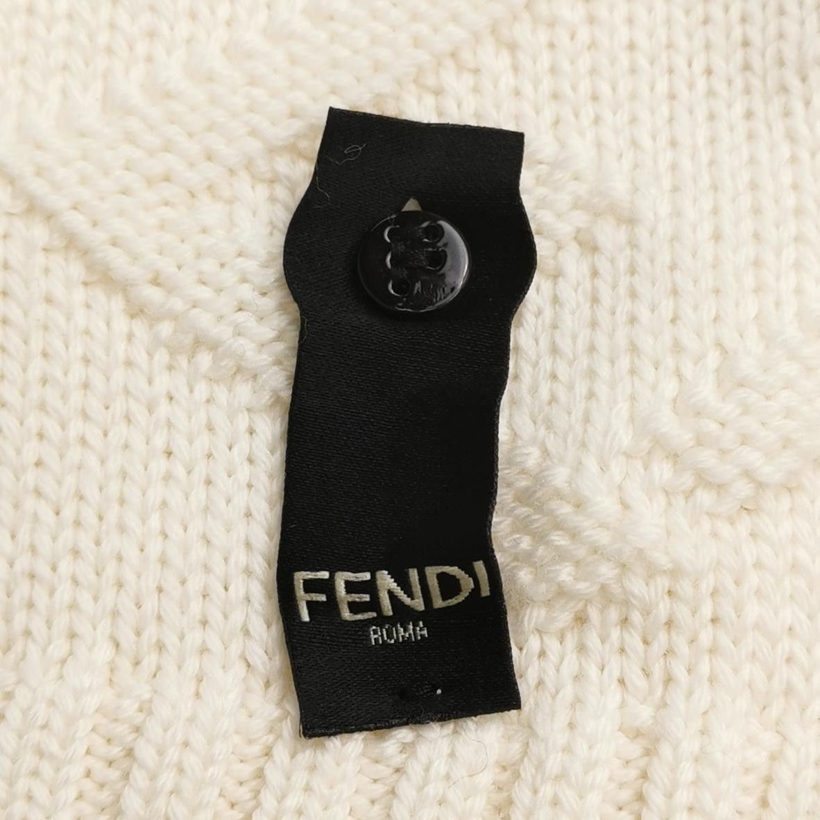 Fendi Fendi FF Monogram Wool Crewneck Sweater Size 50 Size US M / EU 48-50 / 2 - 4 Thumbnail