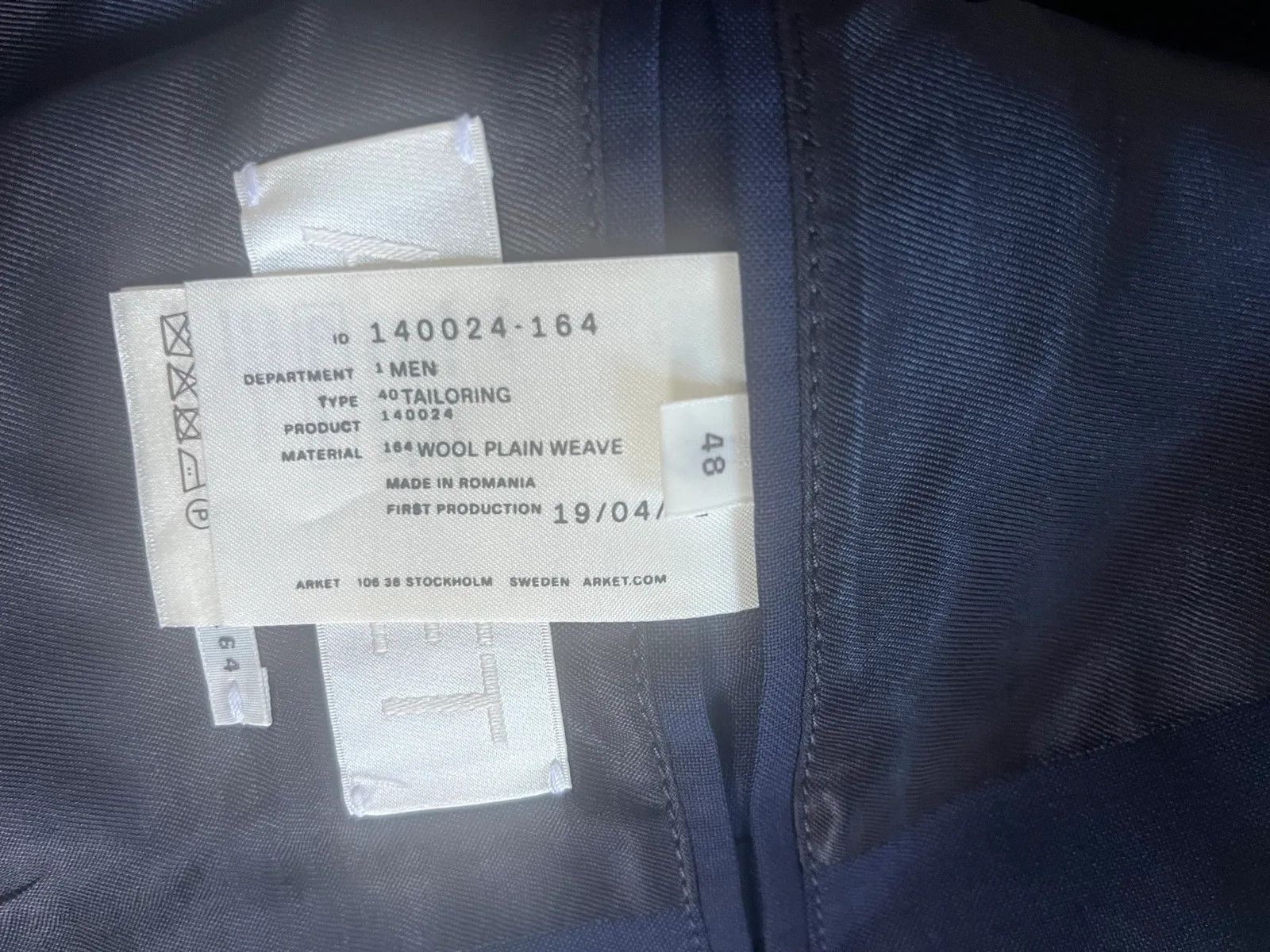 Arket Arket Blazer Size 40R - 3 Thumbnail