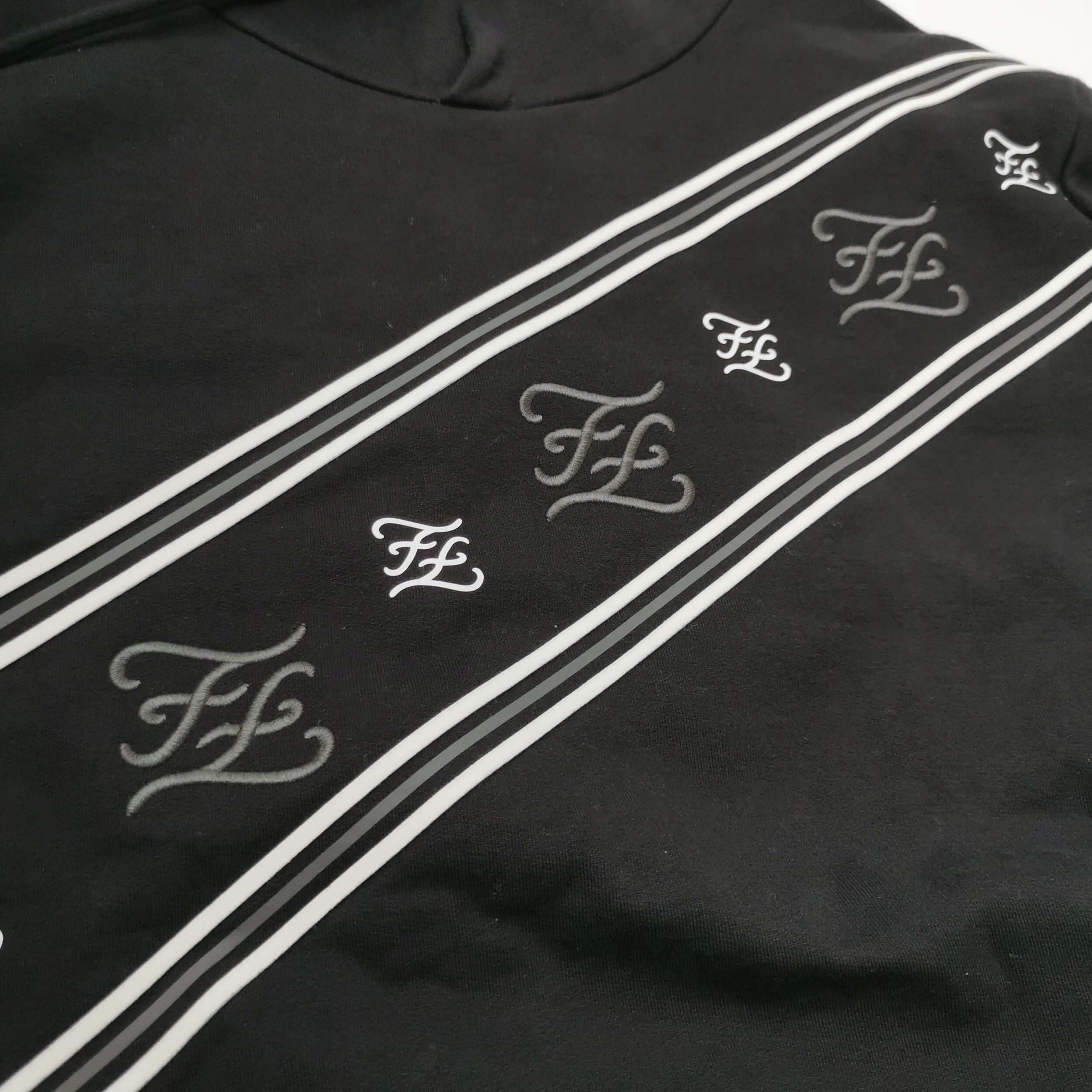 Fendi Fendi Diagonal FF Logo Hoodie L Size US L / EU 52-54 / 3 - 4 Thumbnail