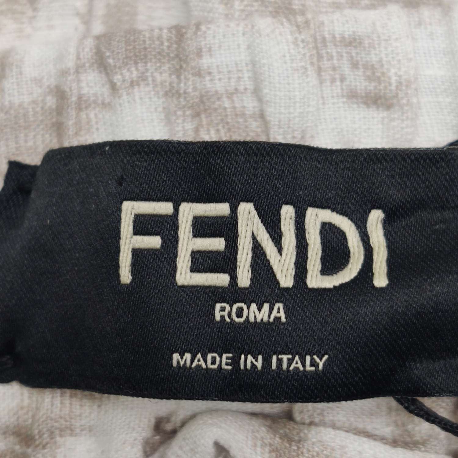 Fendi Fendi Zucca Print Linen Shorts Size 34 Size US 34 / EU 50 - 7 Thumbnail