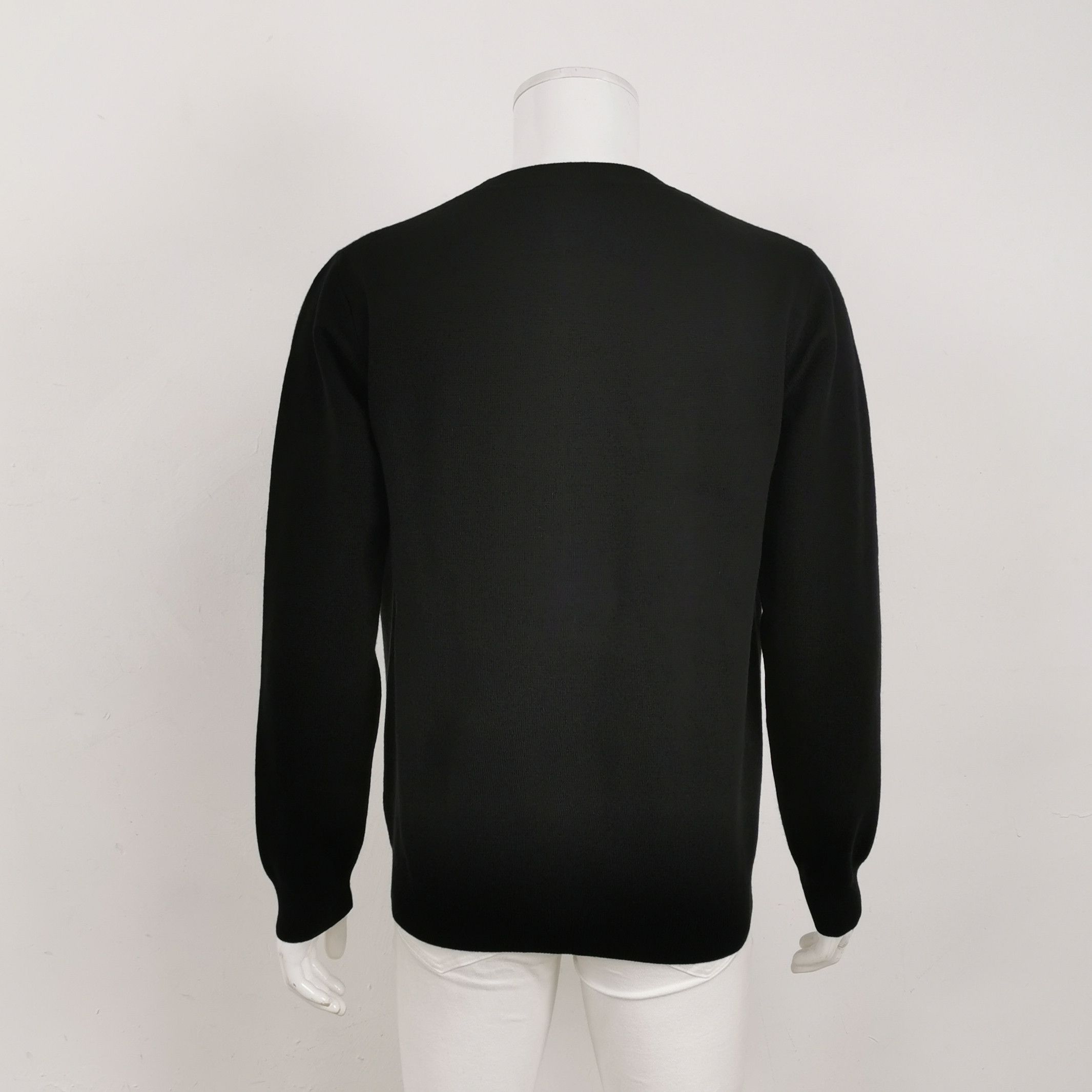 Fendi Fendi FF Logo Wool Blend Crewneck Sweater Size 52 Size US L / EU 52-54 / 3 - 3 Thumbnail