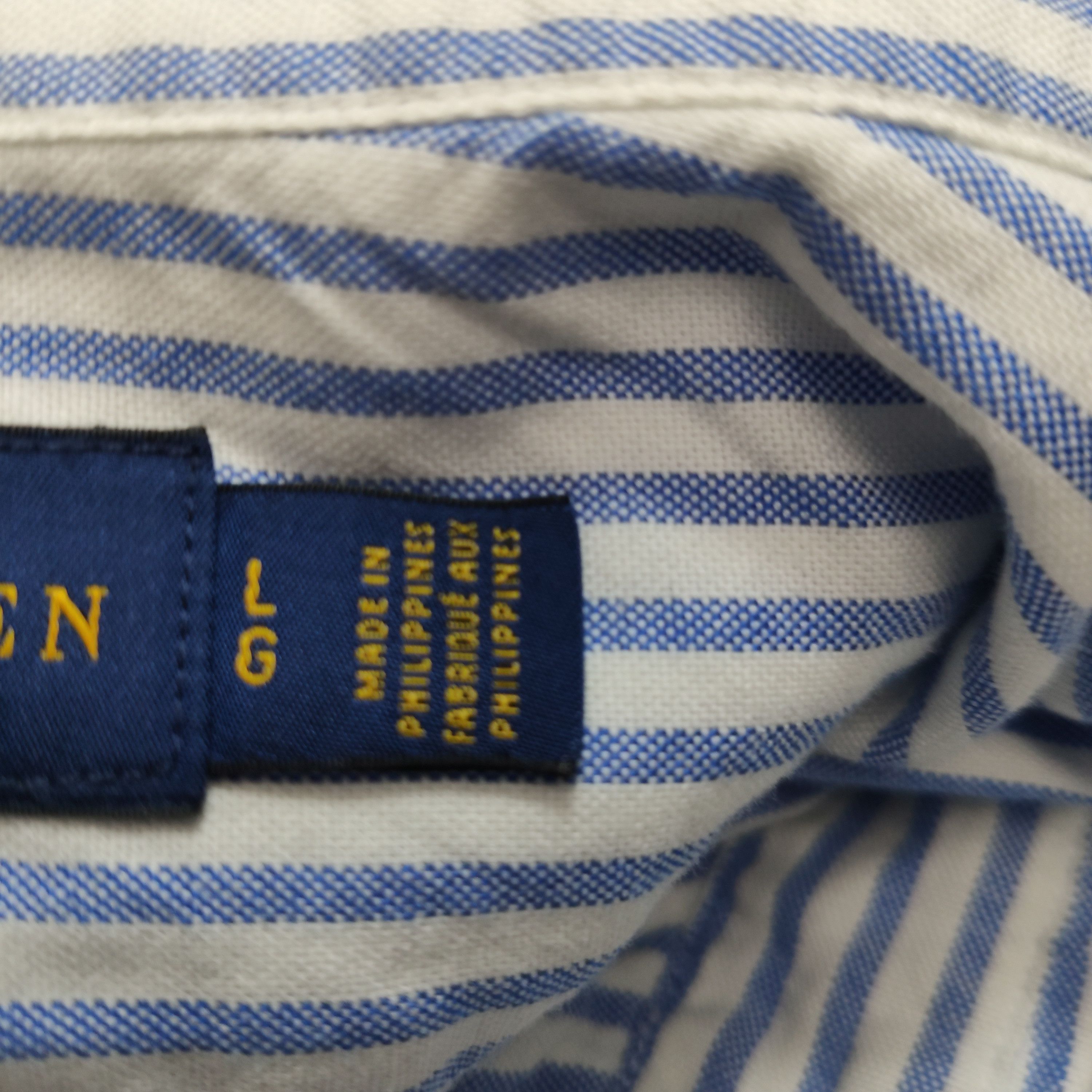 Ralph Lauren Ralph Lauren Striped Button Up Shirt Size US L Size US L / EU 52-54 / 3 - 9 Thumbnail