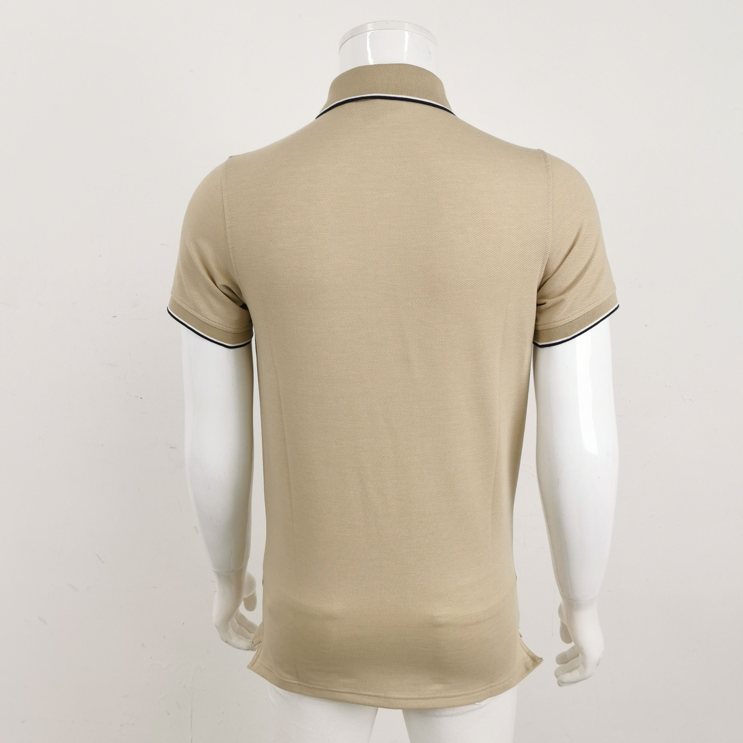 Oscar De La Renta Oscar de la Renta Trimmed Beige Polo Shirt S Size US S / EU 44-46 / 1 - 3 Thumbnail