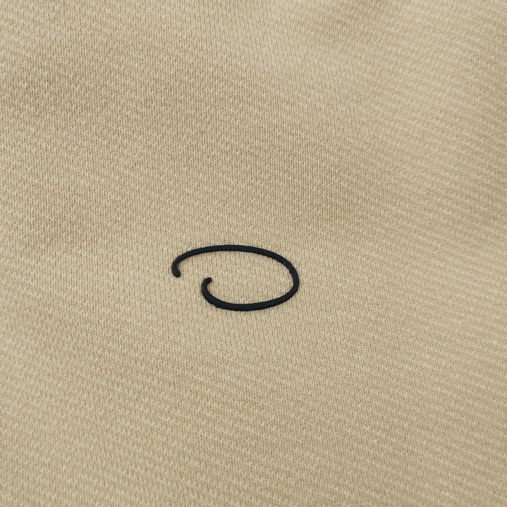 Oscar De La Renta Oscar de la Renta Trimmed Beige Polo Shirt S Size US S / EU 44-46 / 1 - 4 Thumbnail