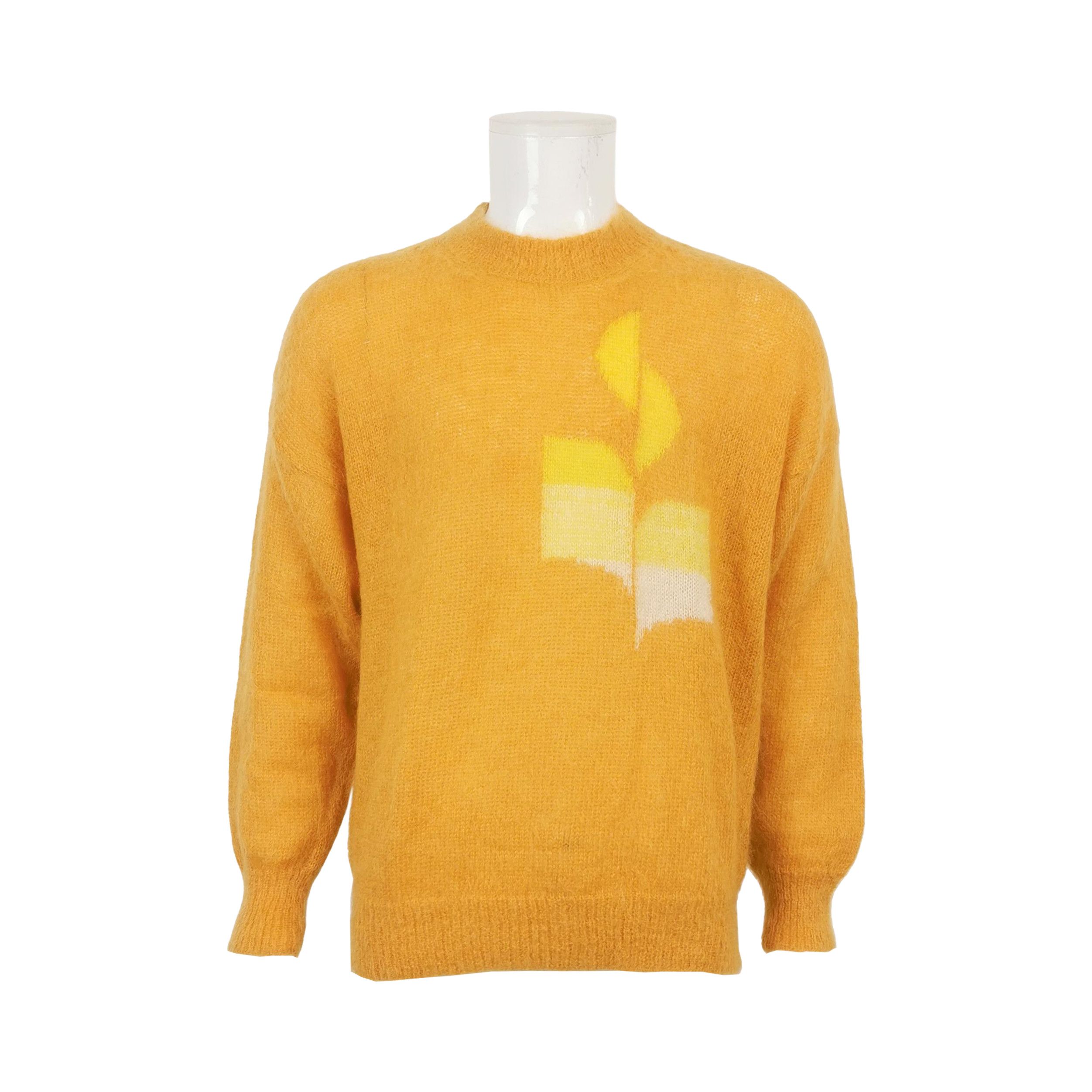 Isabel Marant Isabel Marant Intarsia Mohair Blend Sweater Size M Size US M / EU 48-50 / 2 - 2 Thumbnail