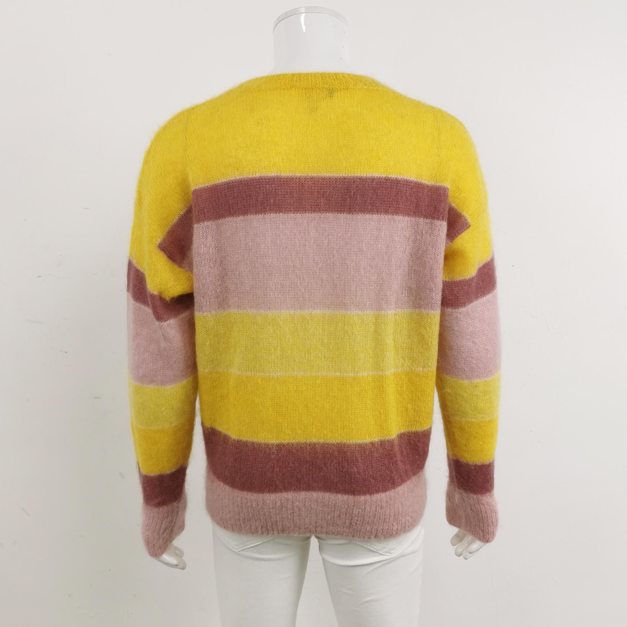Isabel Marant Isabel Marant Striped Mohair Blend Sweater S Size US S / EU 44-46 / 1 - 3 Thumbnail