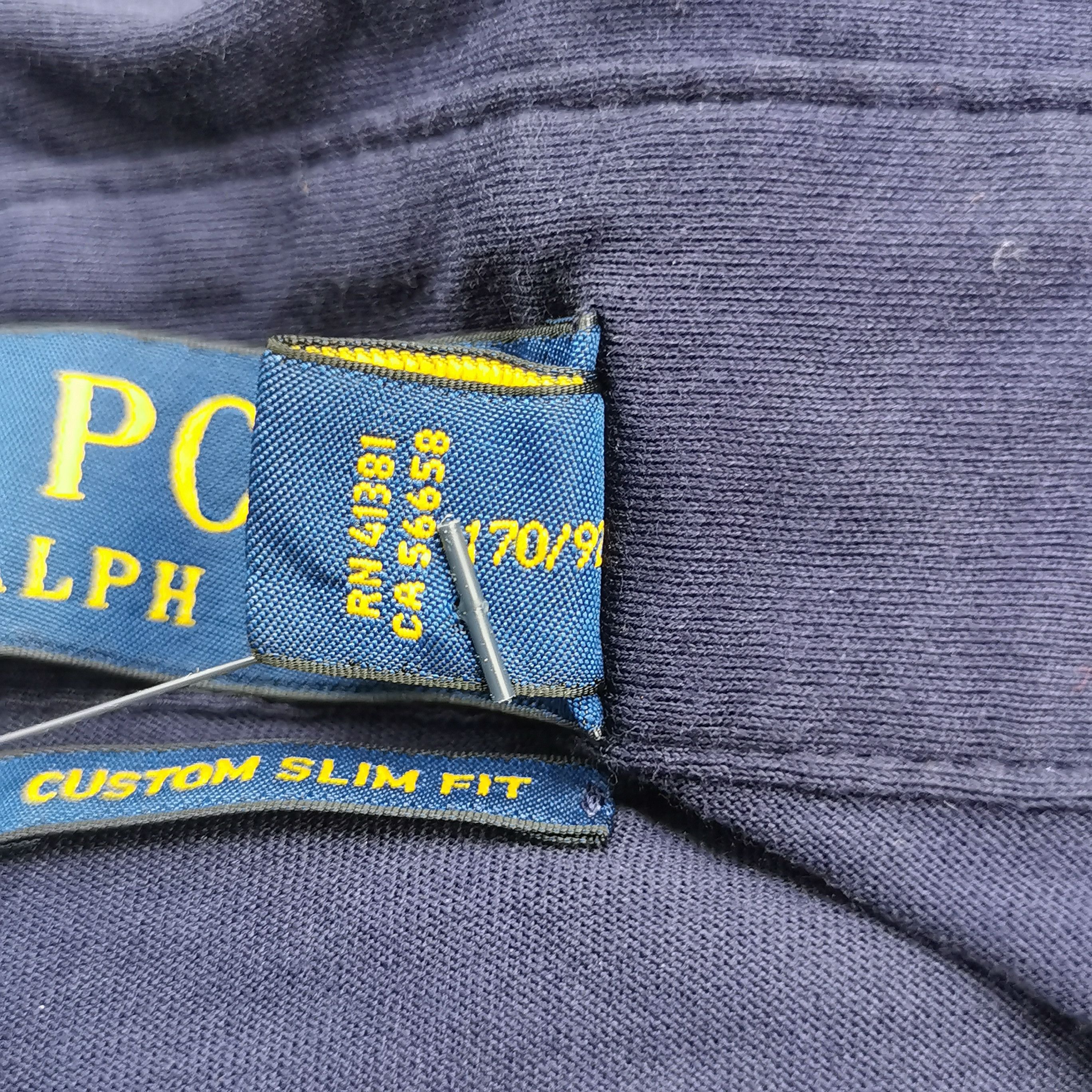 Polo Ralph Lauren Polo Ralph Lauren Navy Blue Cotton Polo Size S Size US S / EU 44-46 / 1 - 8 Thumbnail
