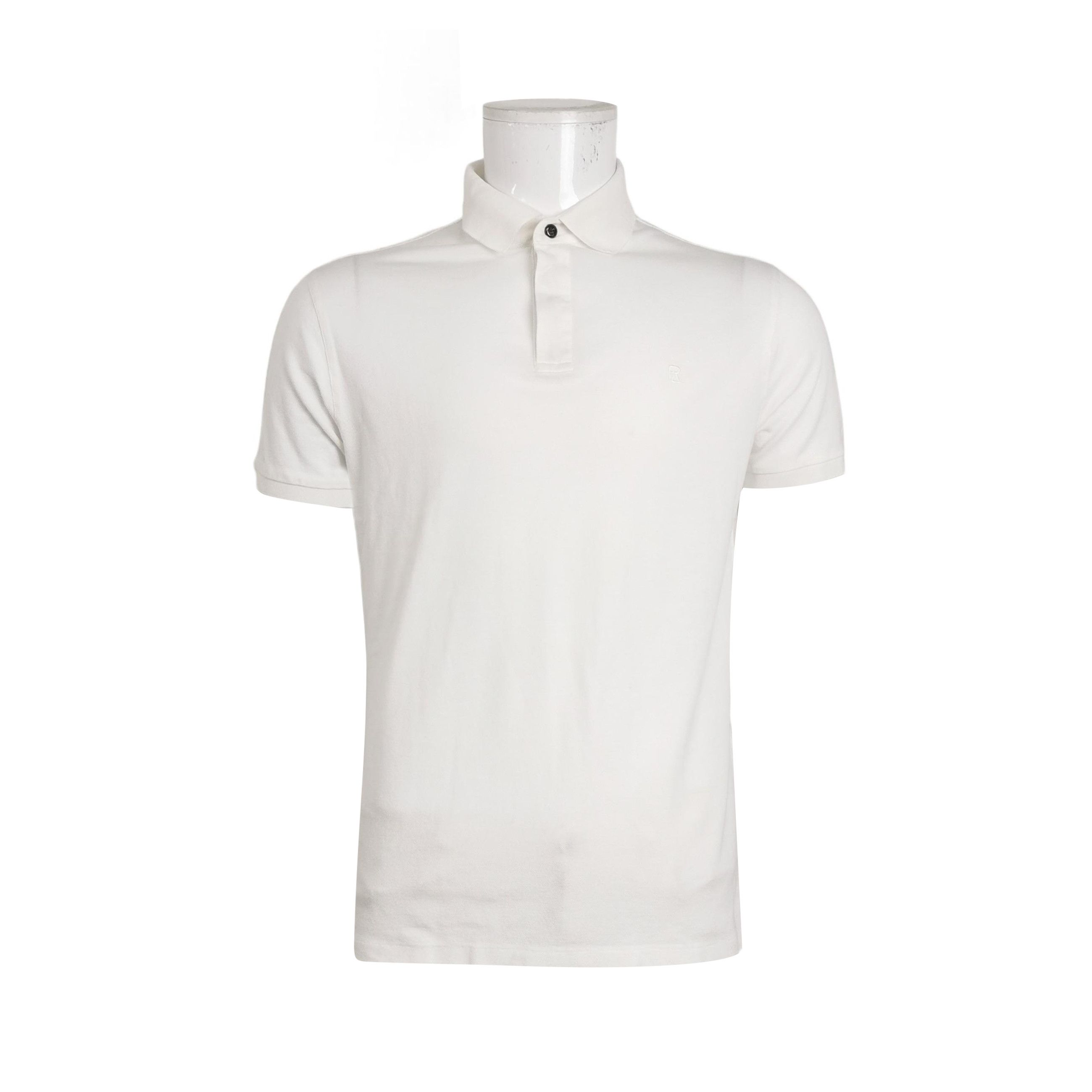 Ralph Lauren Ralph Lauren Purple Label White Cotton Polo Shirt Size L Size US L / EU 52-54 / 3 - 2 Thumbnail