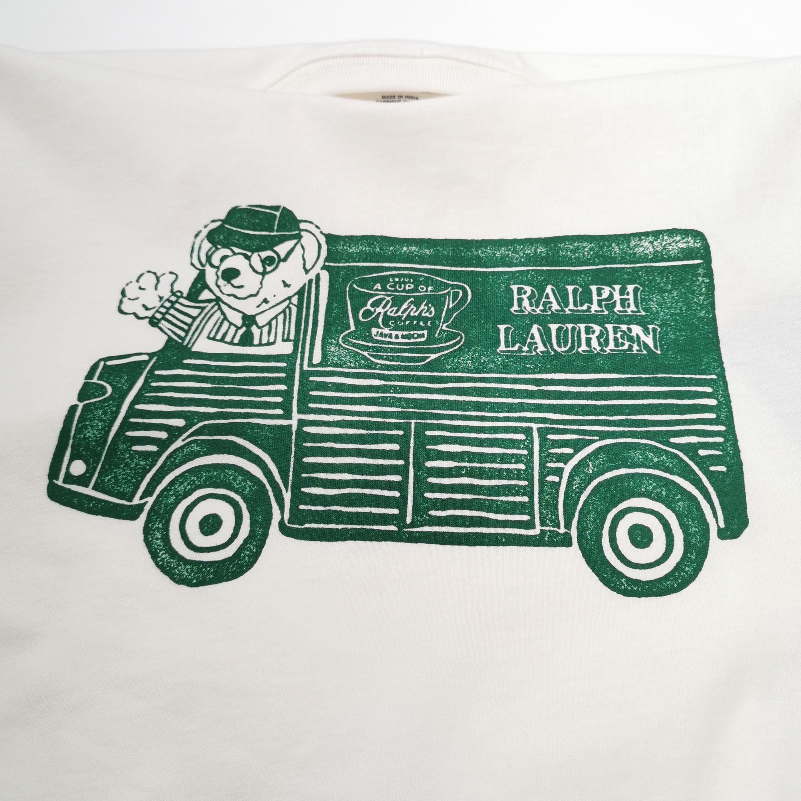 Polo Ralph Lauren Polo Ralph Lauren Ralph's Coffee Bear T-Shirt M Size US XXS / EU 40 - 4 Thumbnail