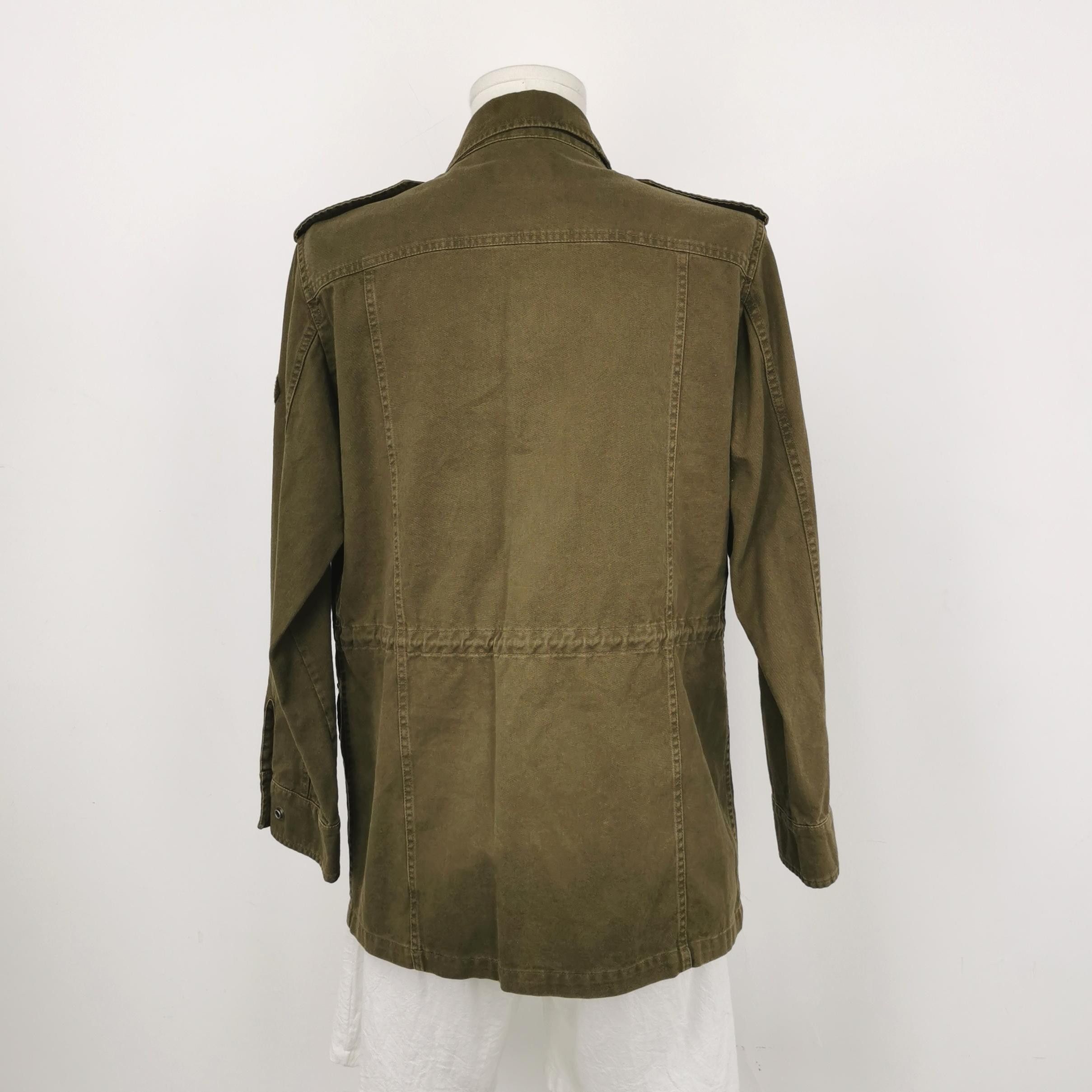 Saint Laurent Paris Saint Laurent Cotton Ramie Military Field Jacket 42 (XS) Size US XS / EU 42 / 0 - 3 Thumbnail