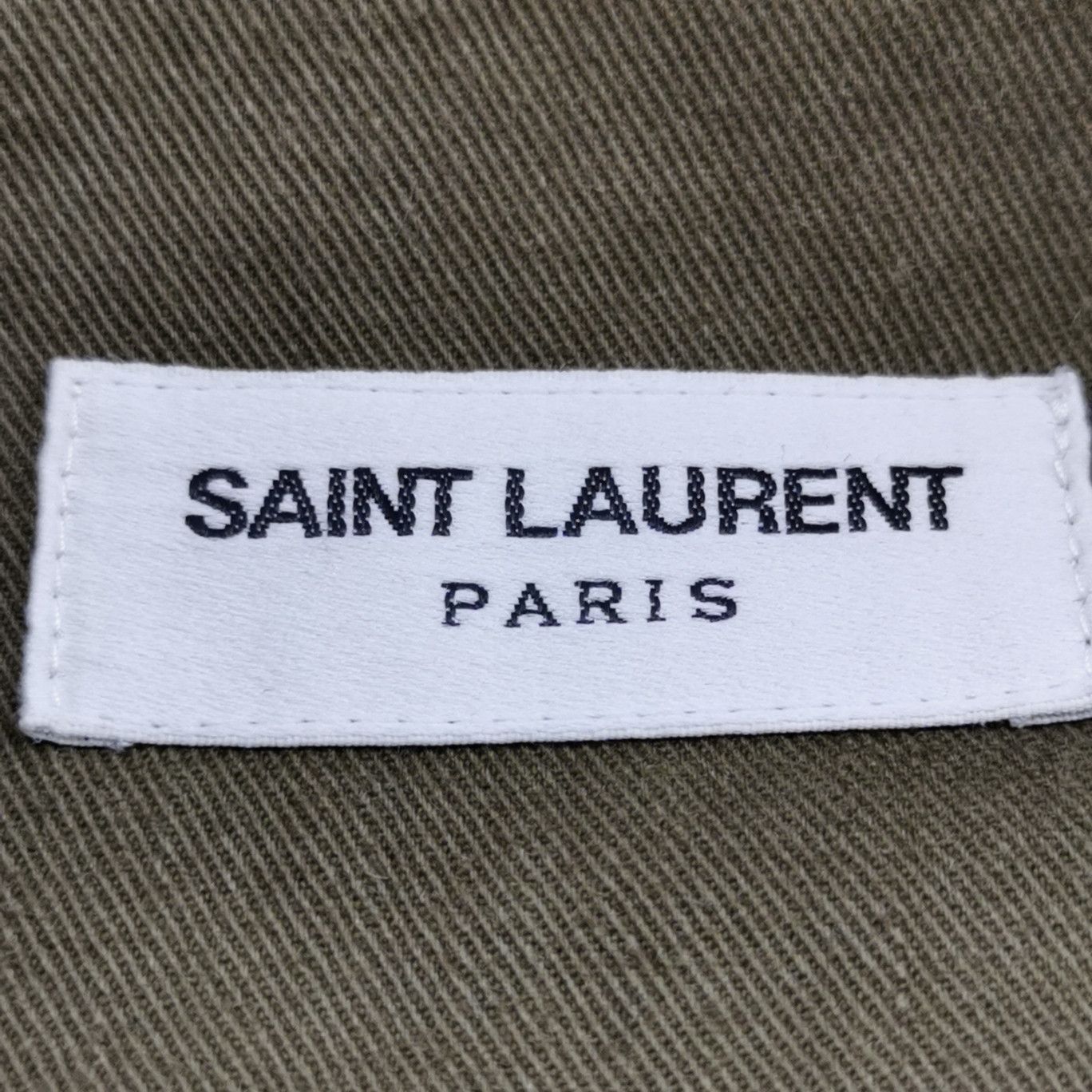 Saint Laurent Paris Saint Laurent Cotton Ramie Military Field Jacket 42 (XS) Size US XS / EU 42 / 0 - 7 Thumbnail