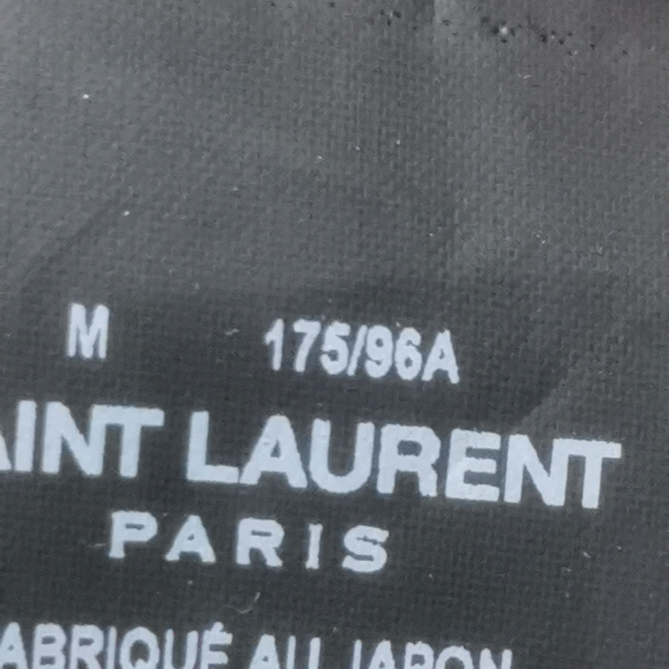 Saint Laurent Paris Saint Laurent Shark Patch Denim Jacket M Size US M / EU 48-50 / 2 - 8 Thumbnail