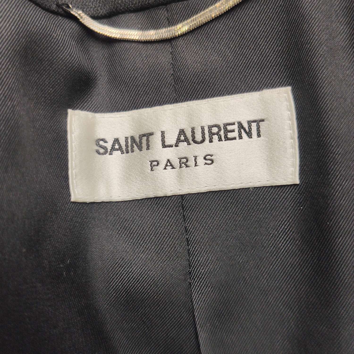 Saint Laurent Paris Saint Laurent Virgin Wool Blazer 40R Size 40R - 5 Thumbnail