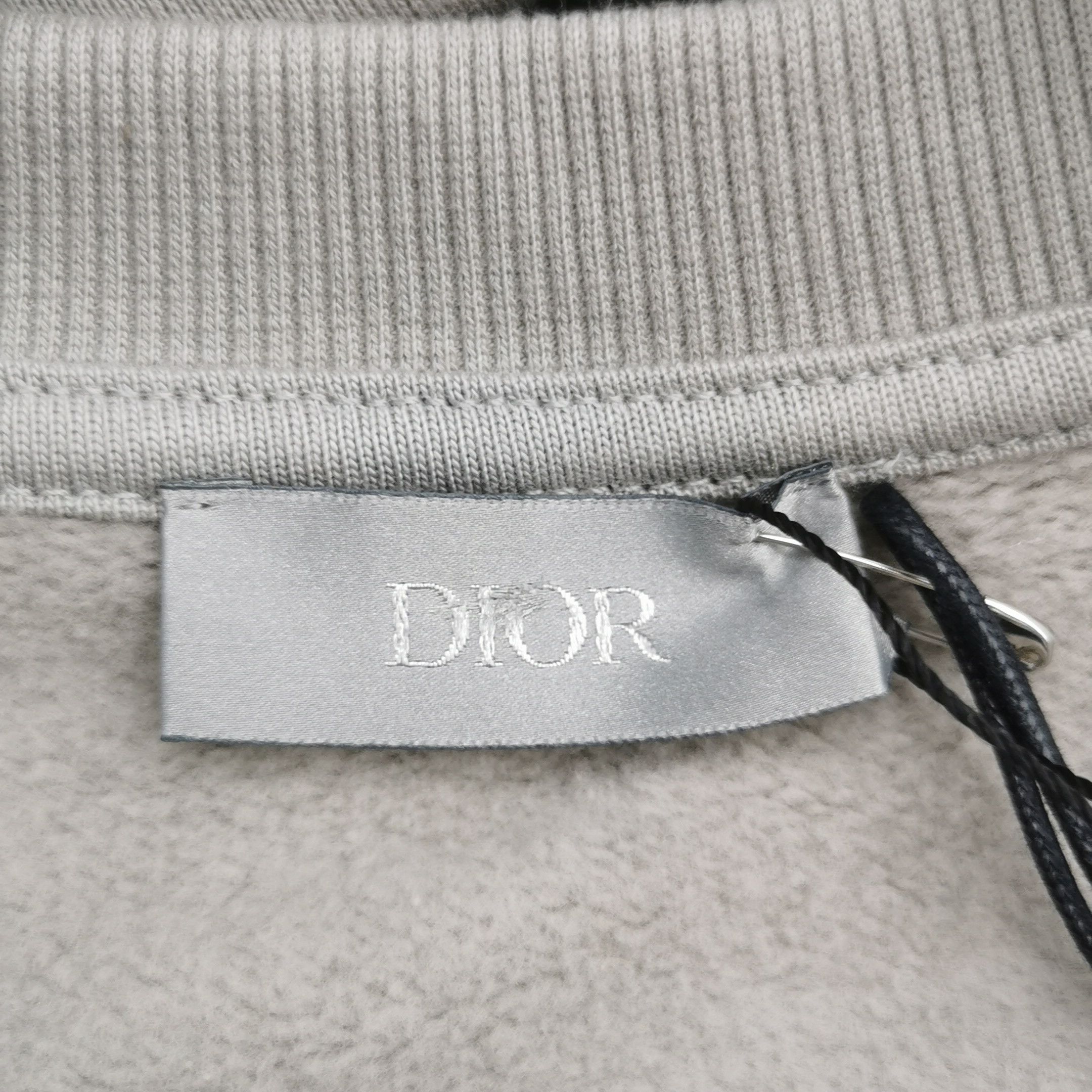 Dior Dior CD Embroidered Sweatshirt Size S Size US S / EU 44-46 / 1 - 6 Thumbnail