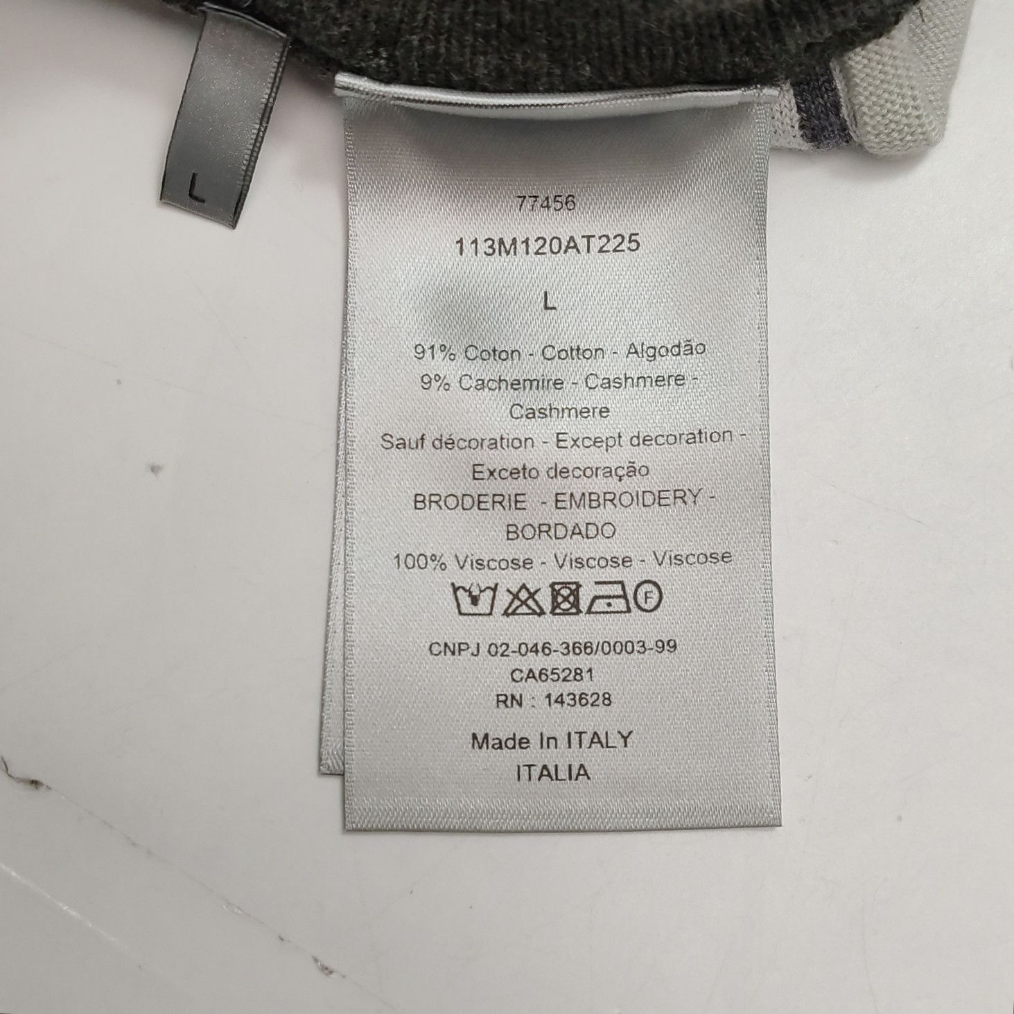 Dior Dior Cotton Cashmere Knit Joggers Size L Size US 34 / EU 50 - 7 Thumbnail